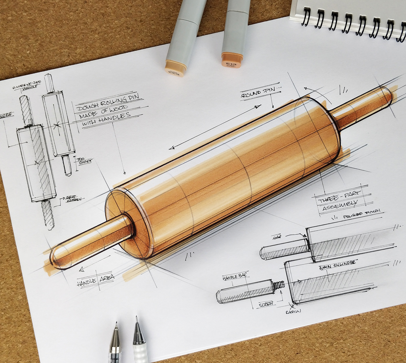 industrial design，Learning sketch，product design，Sketch sketch，