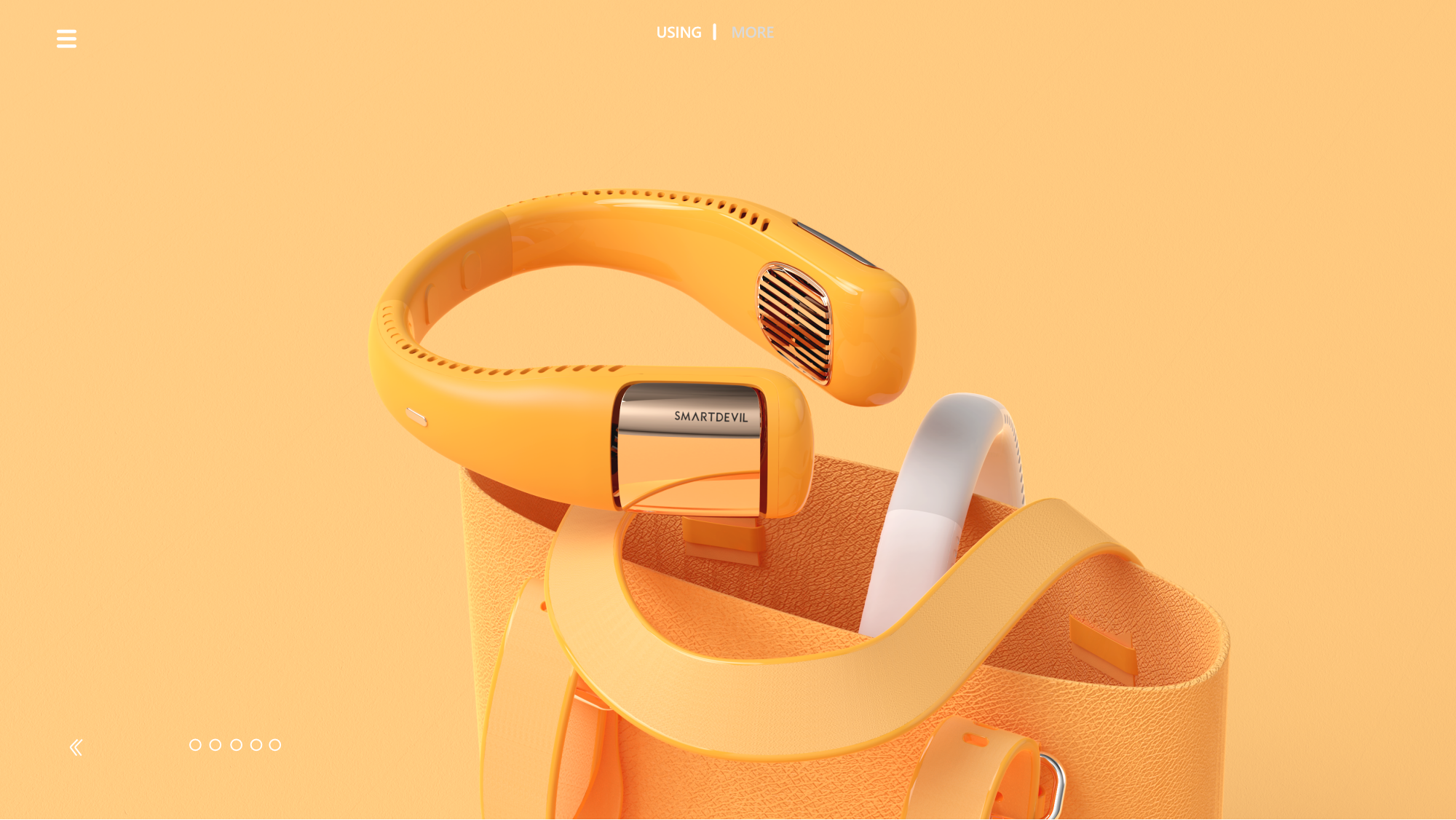 Desktop Support，Hanging neck fan，