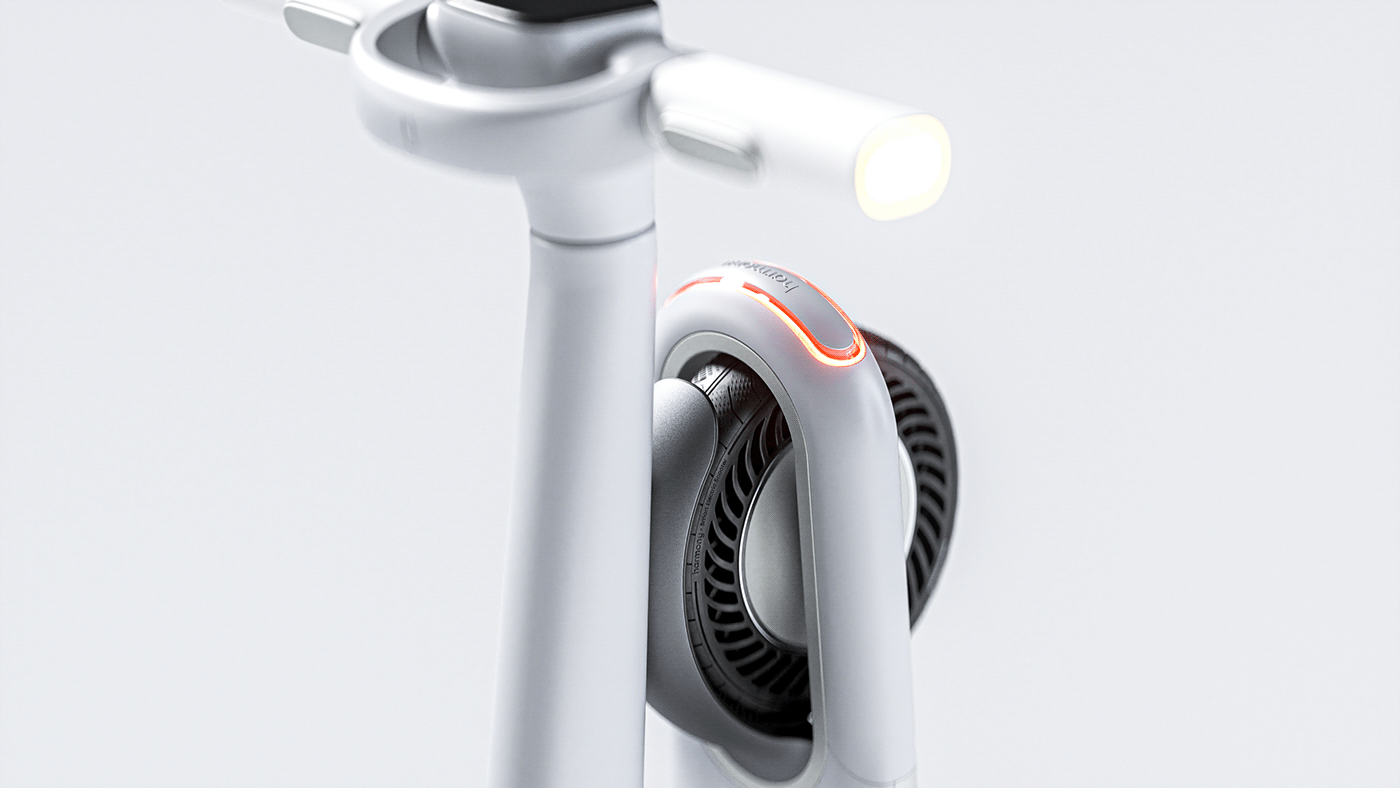 industrial design，Personal mobility，product design，Scooter，Scooter，Intelligent guide scooter，