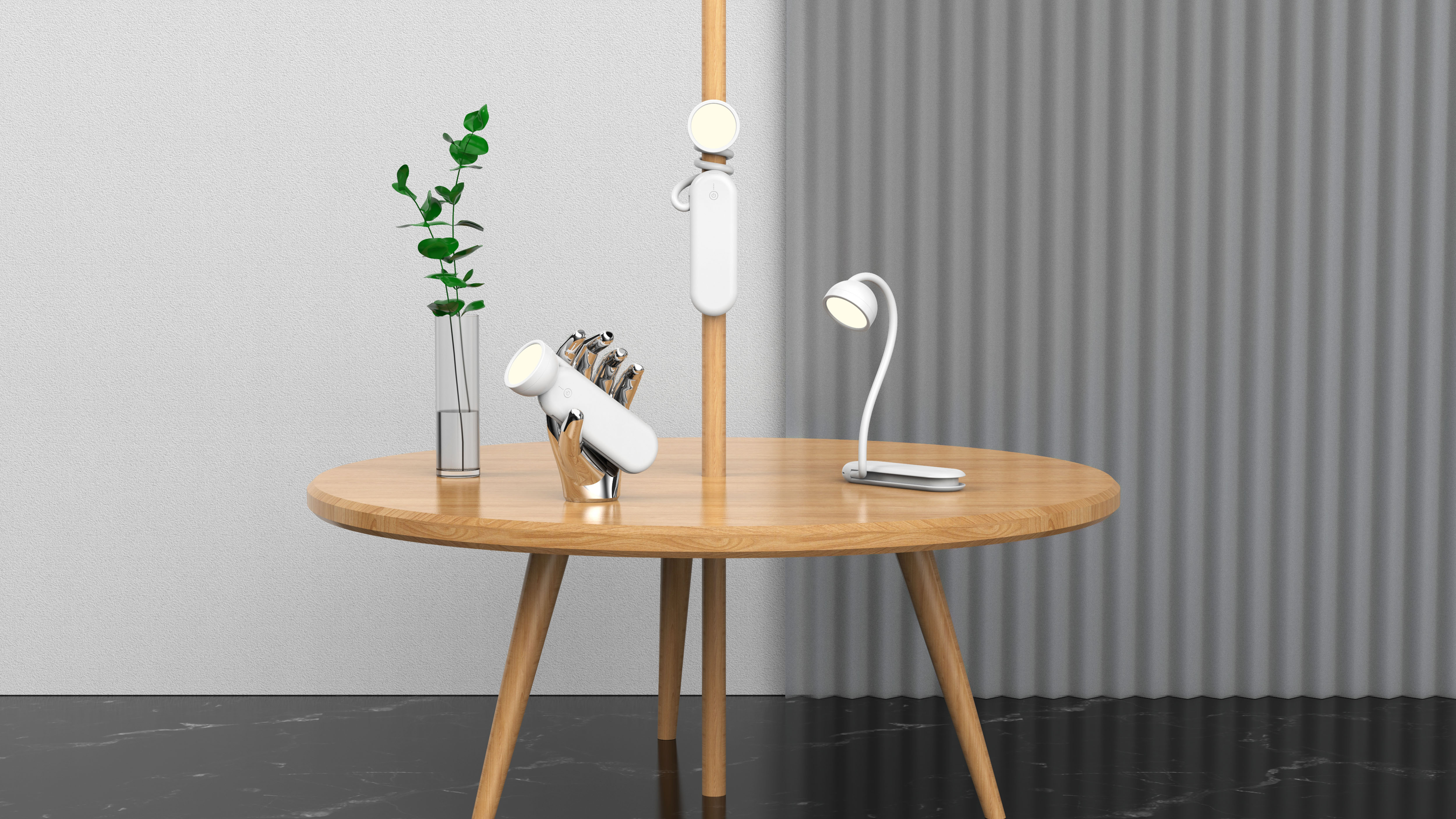 multi-function，Desk lamp，Flashlight，