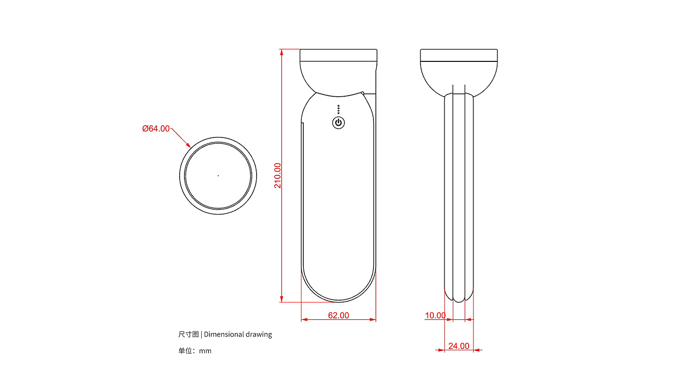 multi-function，Desk lamp，Flashlight，