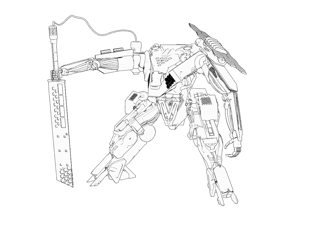 Mechanics，machine，Mecha，Render，