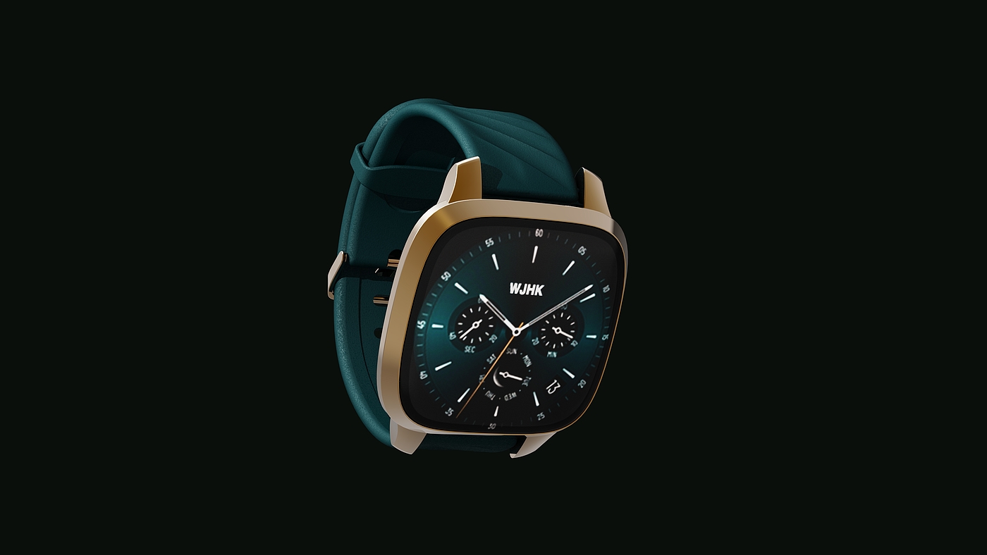 Wrist watch，Intelligent Watch，Modeling and rendering，original，Typesetting，practice，