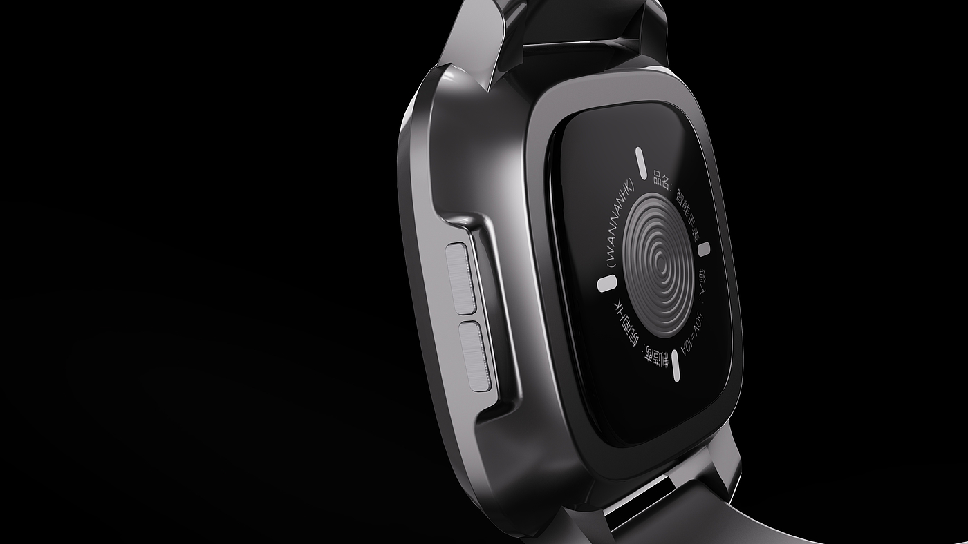 Wrist watch，Intelligent Watch，Modeling and rendering，original，Typesetting，practice，