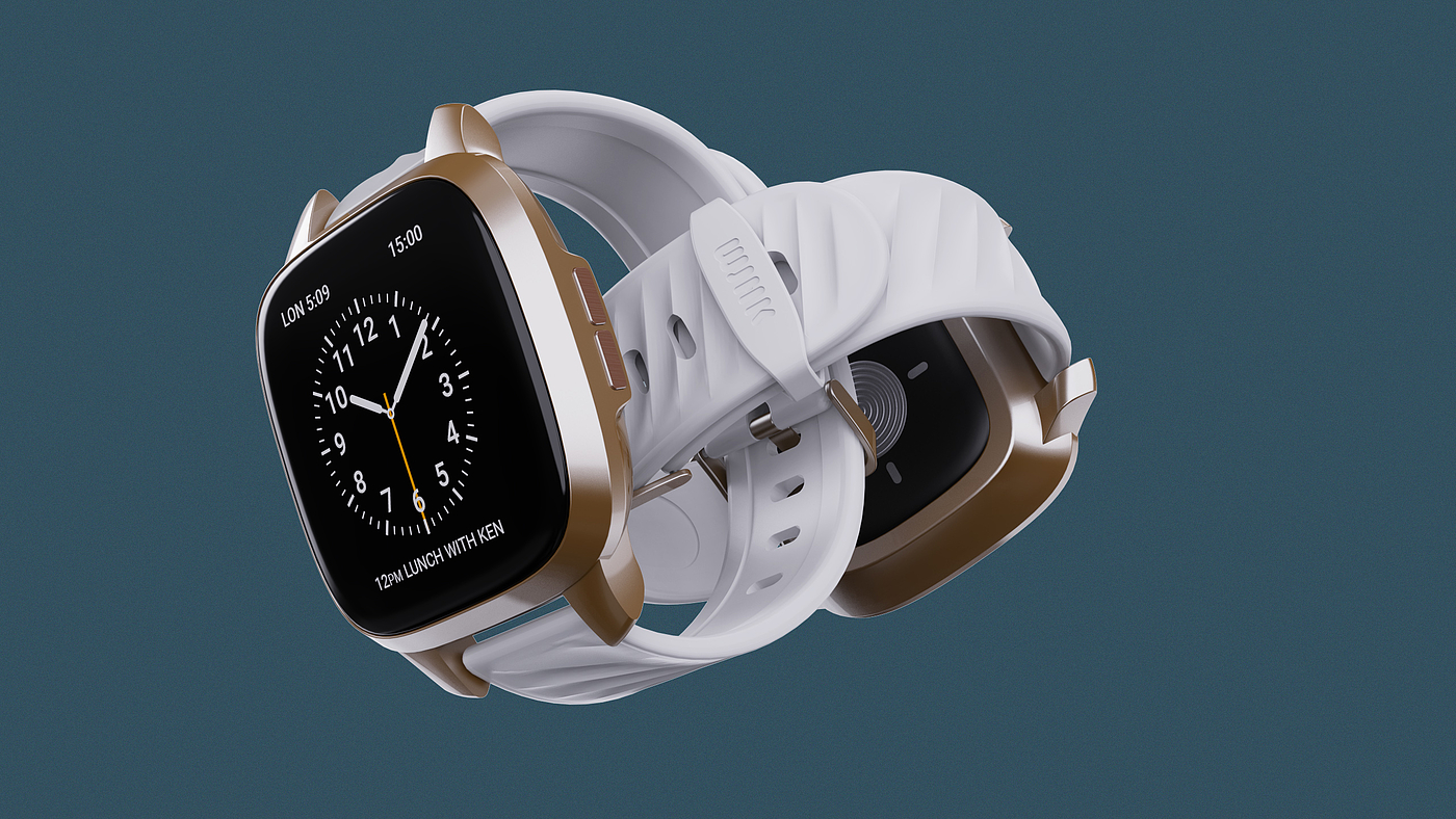 Wrist watch，Intelligent Watch，Modeling and rendering，original，Typesetting，practice，