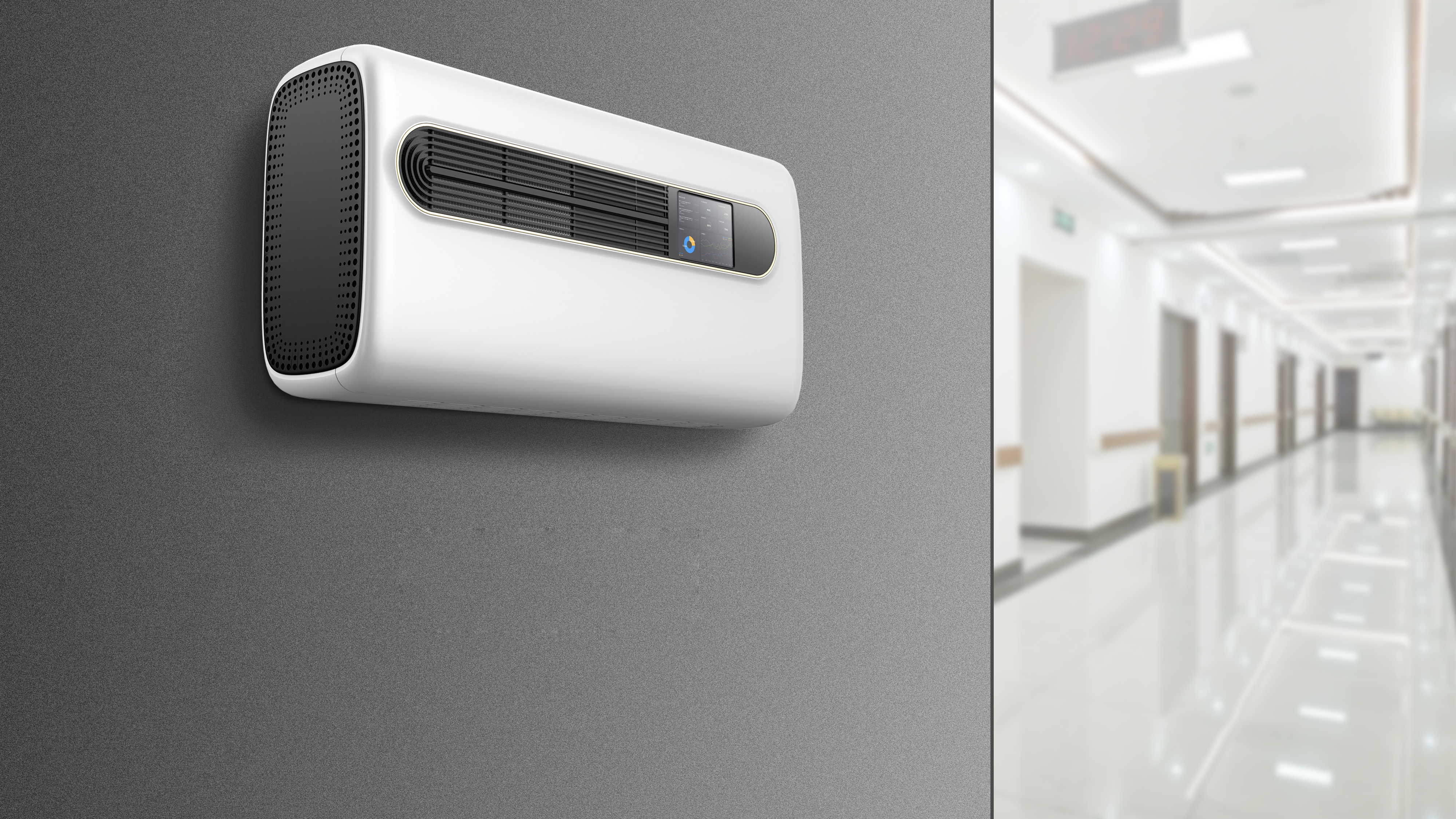 New wall mounted ozone disinfection，