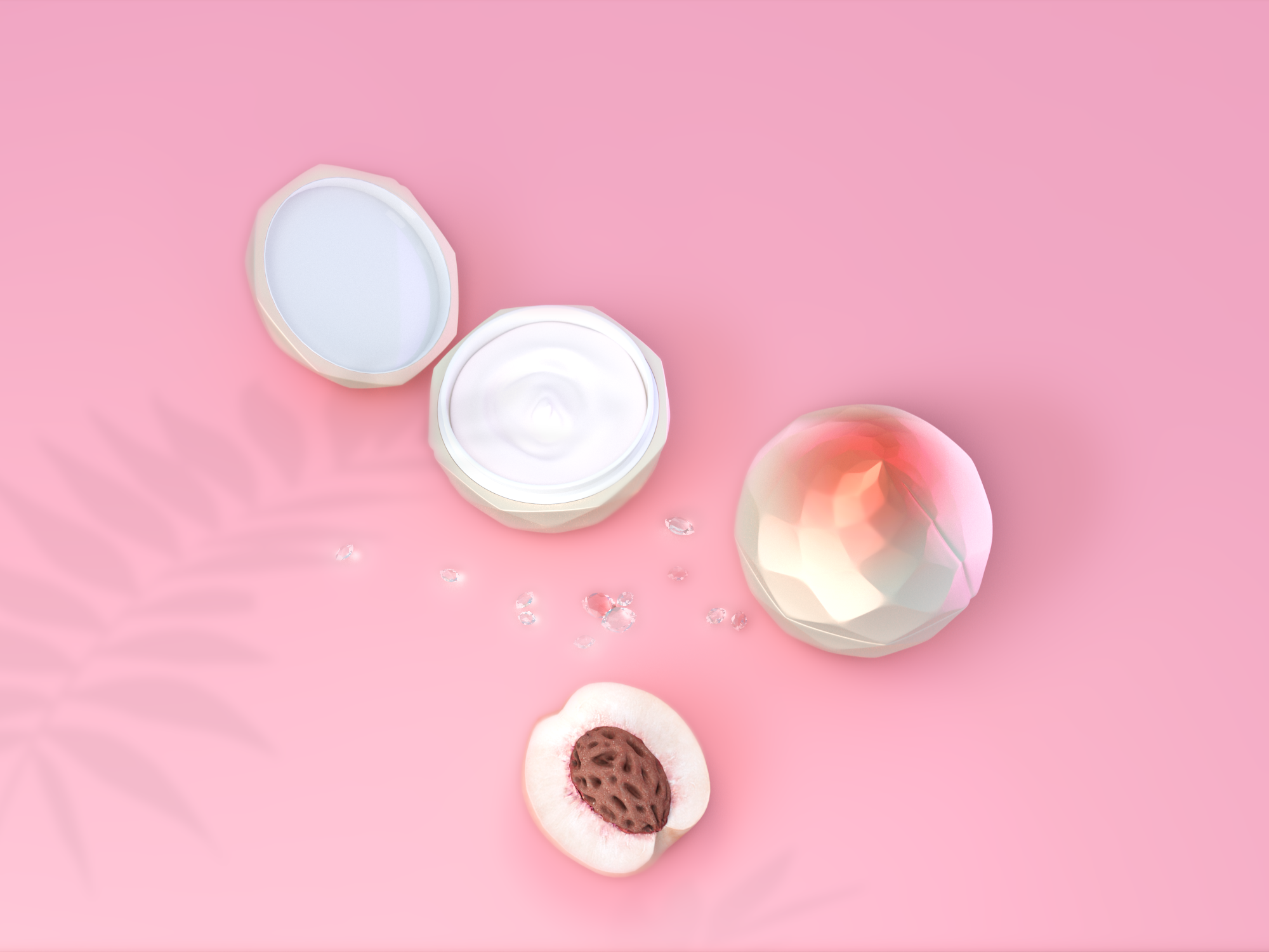 Peach，Cosmetics，extend，