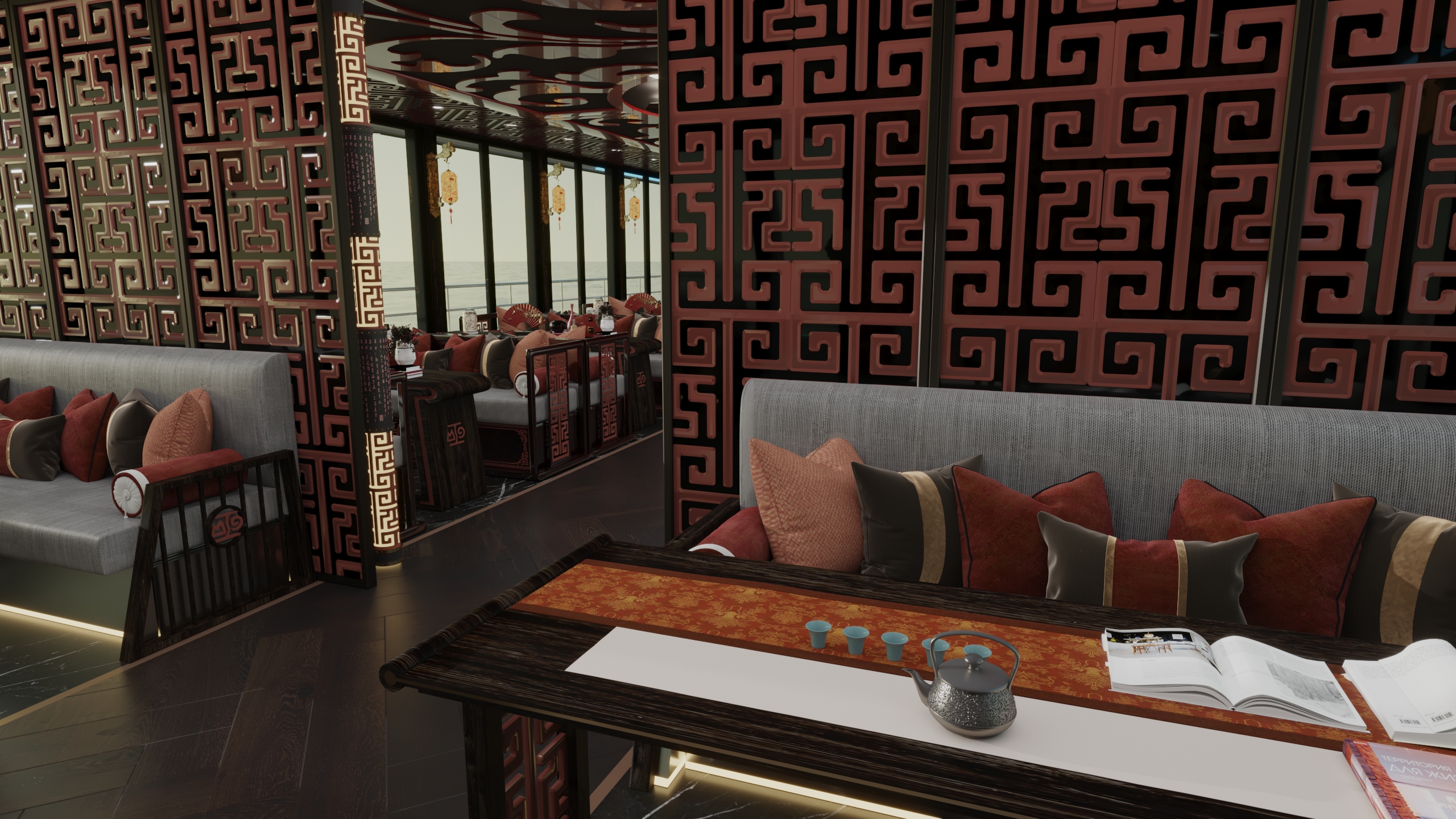 Chinese built-in, hull built-in，