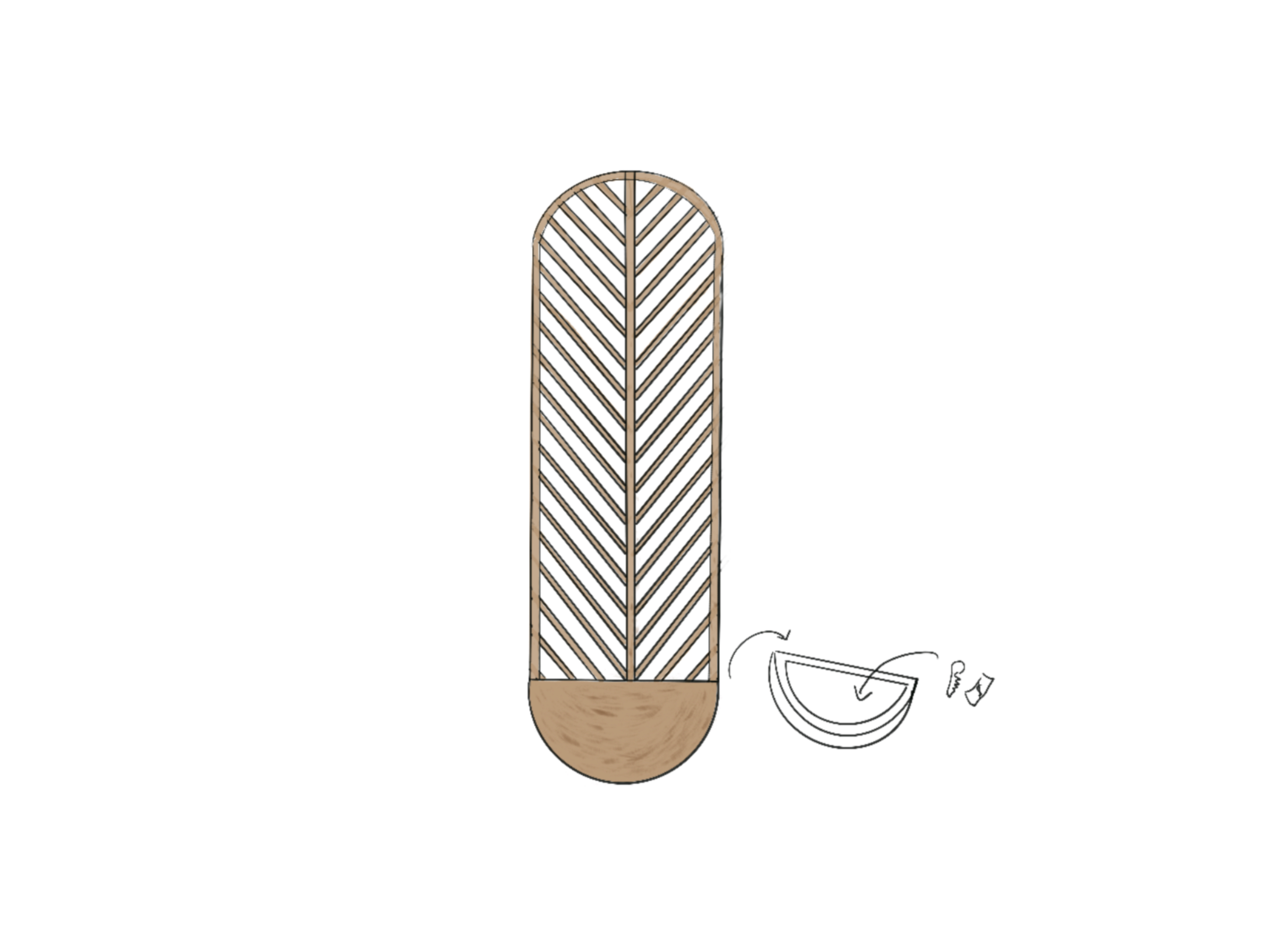 bionics，wooden ，cork，Store things，Wall hanging，