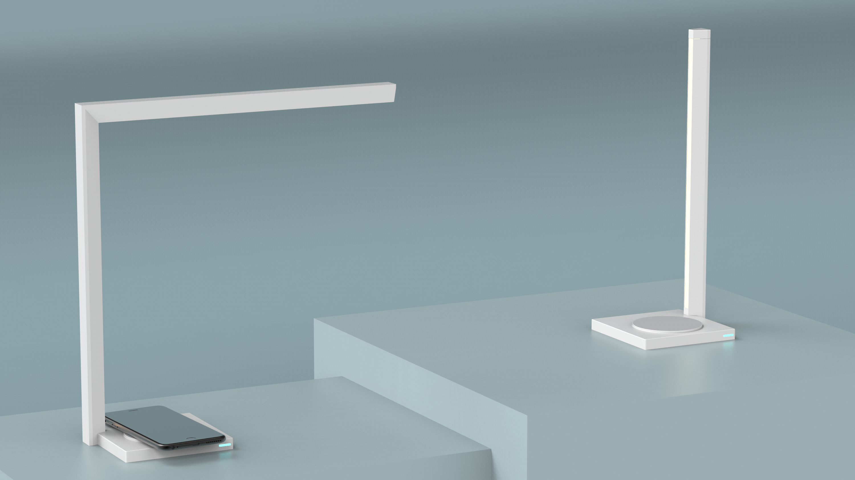 GRB，E-sports，Wireless charging，Desk lamp，No main light，