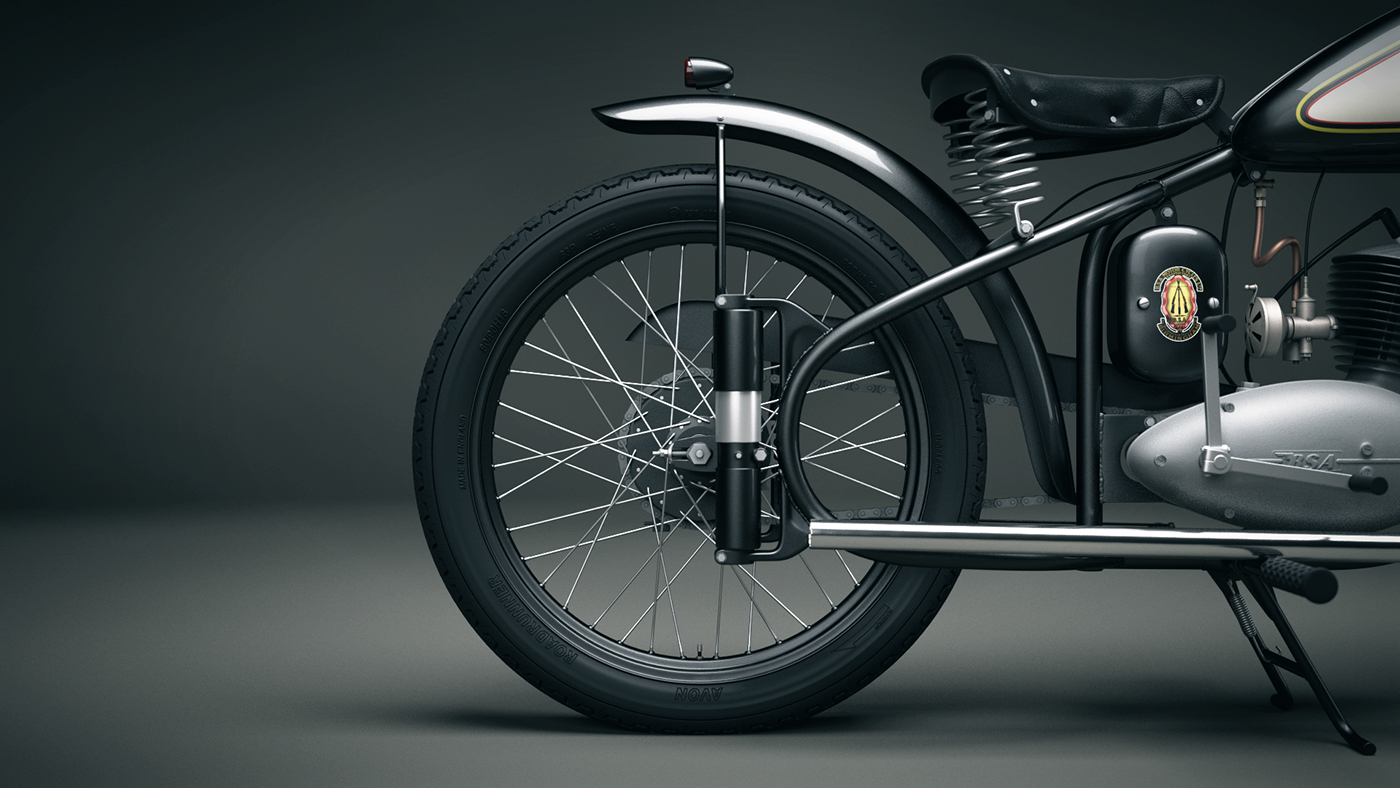 motorcycle，modeling，Render，Model，