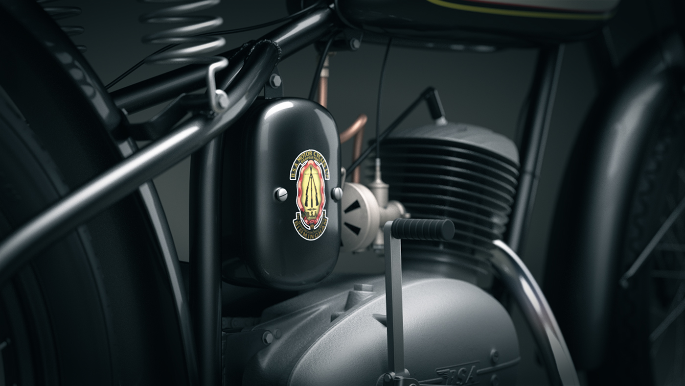 motorcycle，modeling，Render，Model，