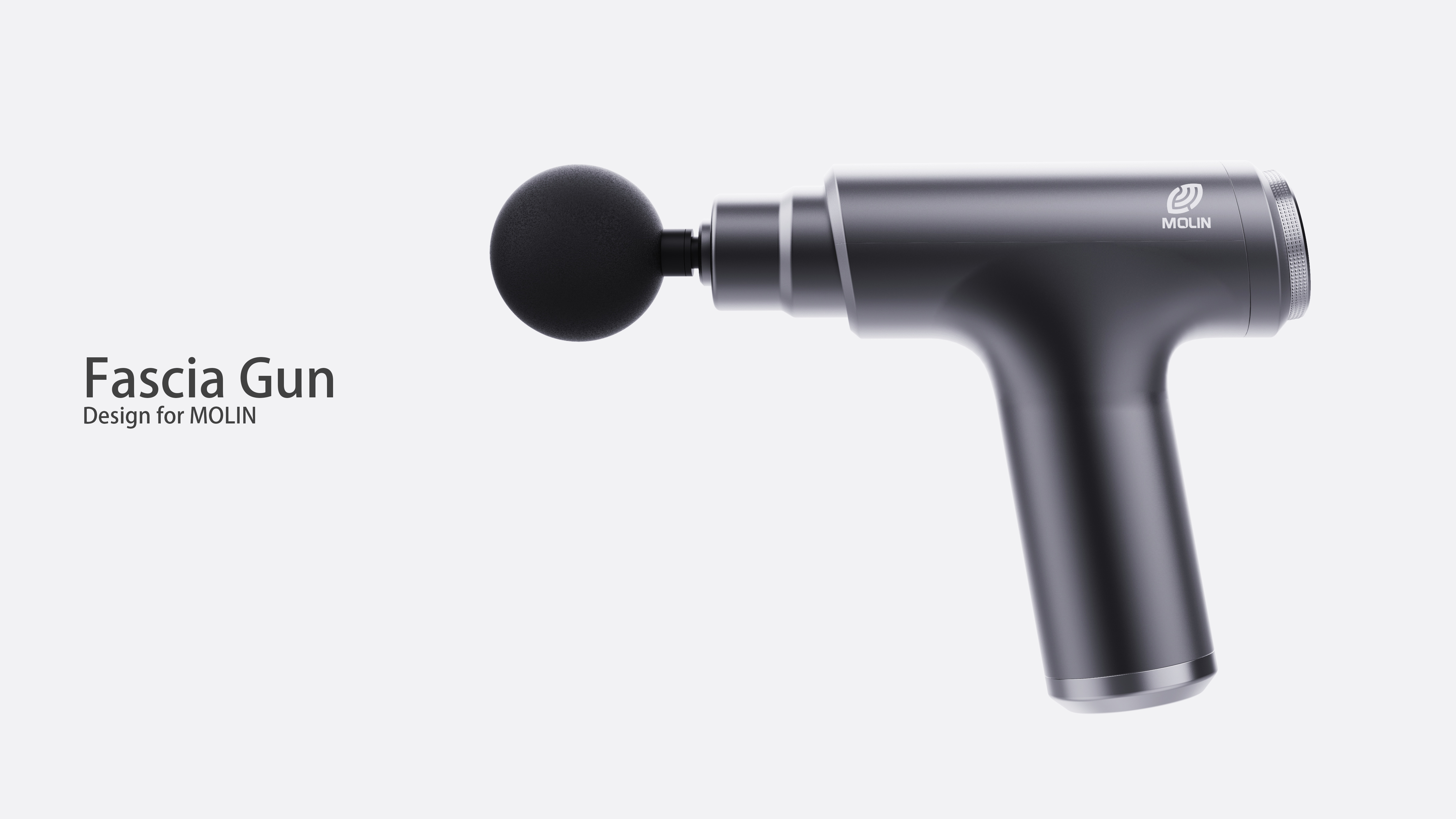 Fascia gun，Knob screen，