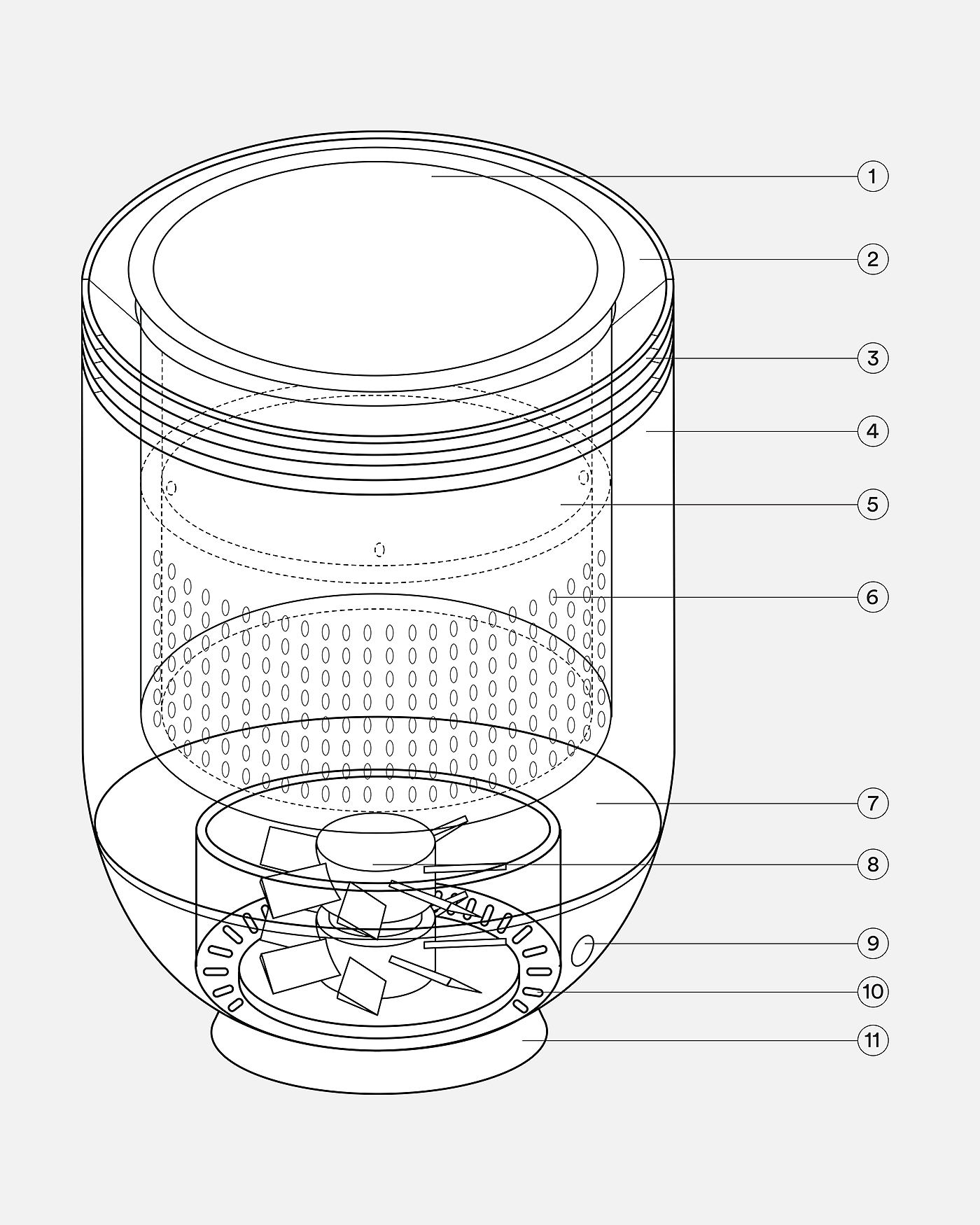 Flow Air Purify，空气净化系统，植物，