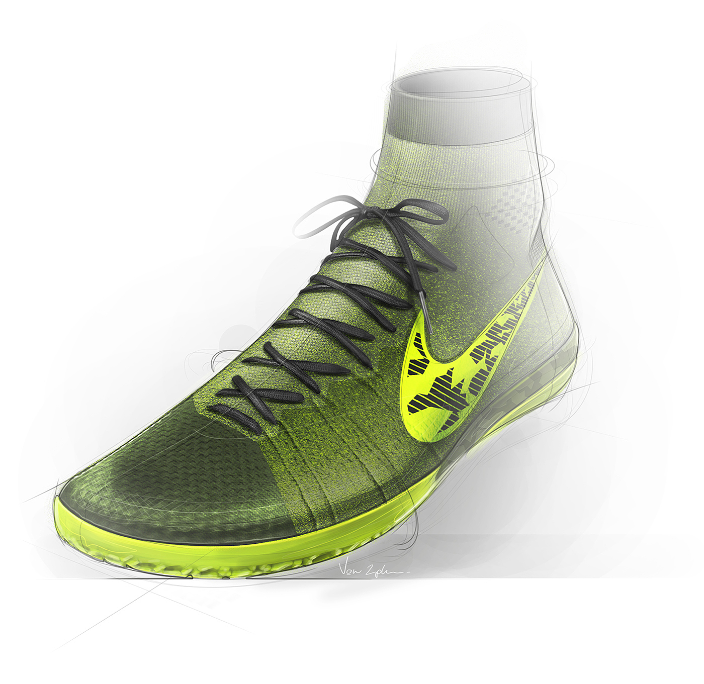 Nike Elastico S，耐克，跑鞋，人机工学，