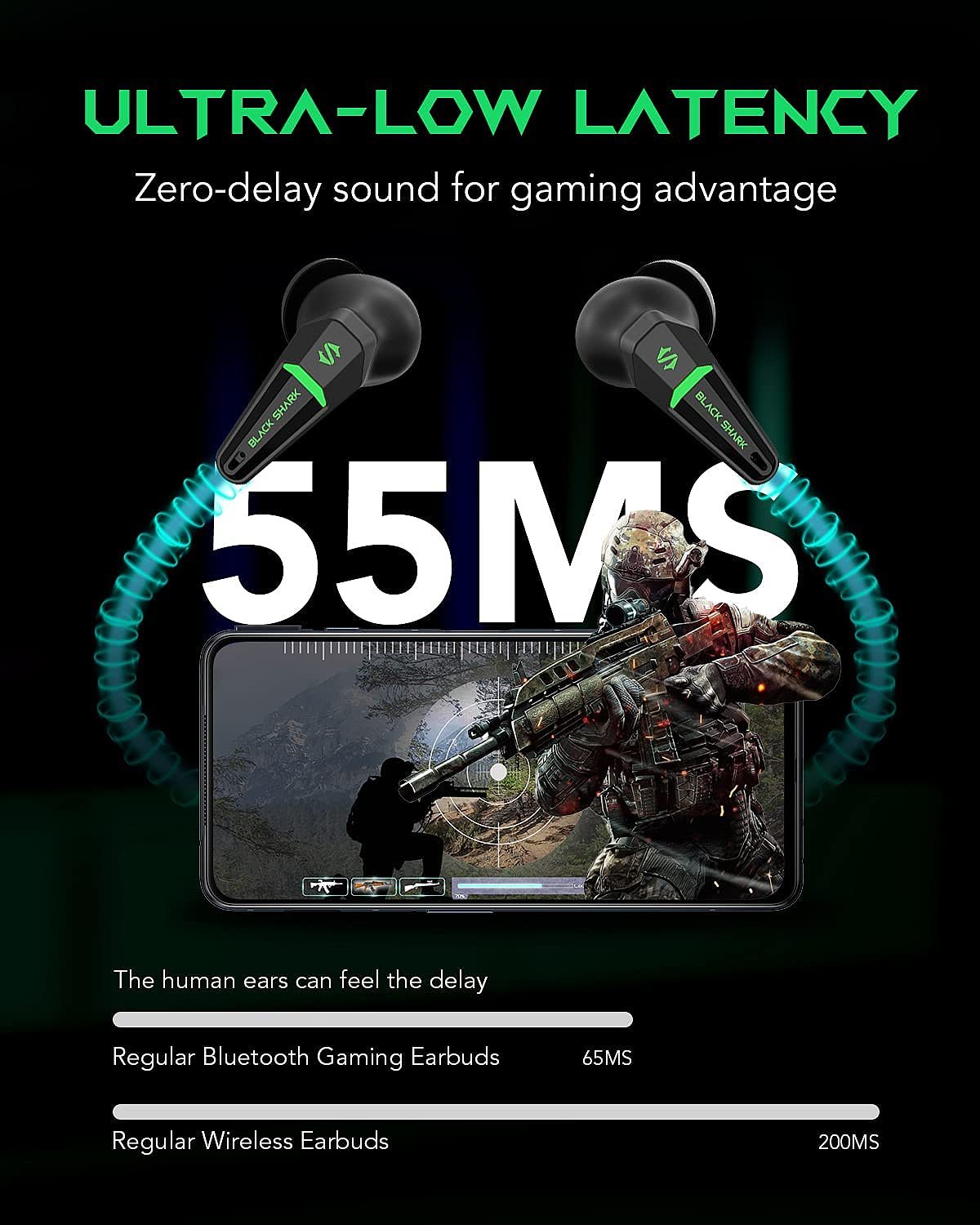 BLACK SHARK，Black Shark，tws，Game headset，Bluetooth headset，