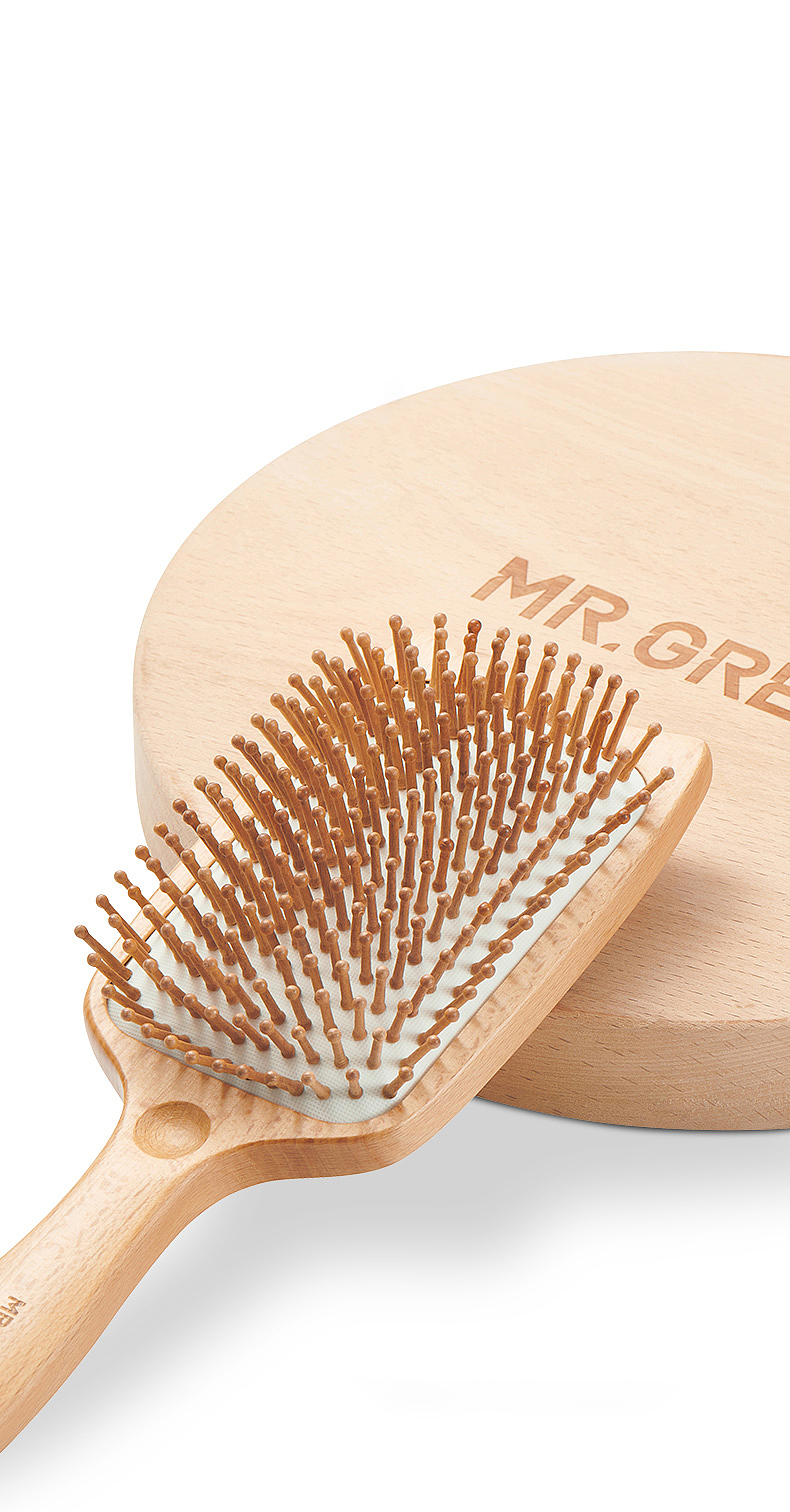 wooden comb，Beauty makeup，Gehu，