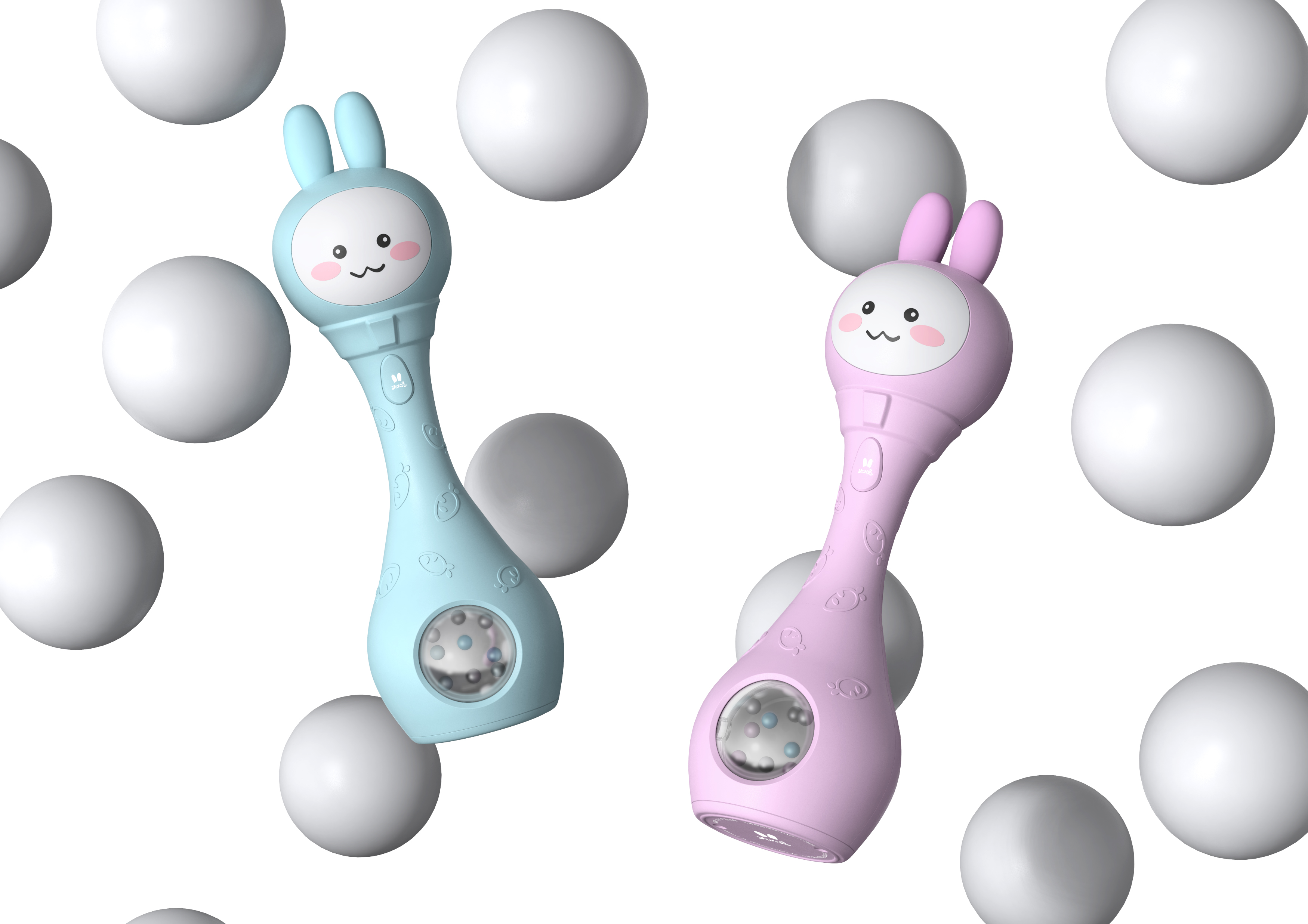 R1C，Children's intelligence，Early education，bell，Mother and baby，Help sleep，music，Fire rabbit，