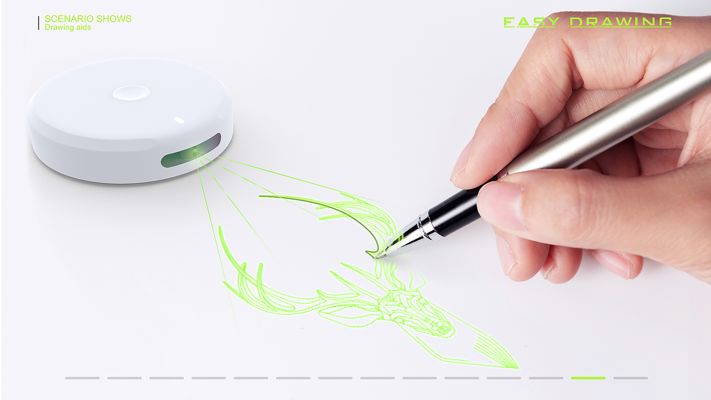 Wireless charging，Drawing aid，