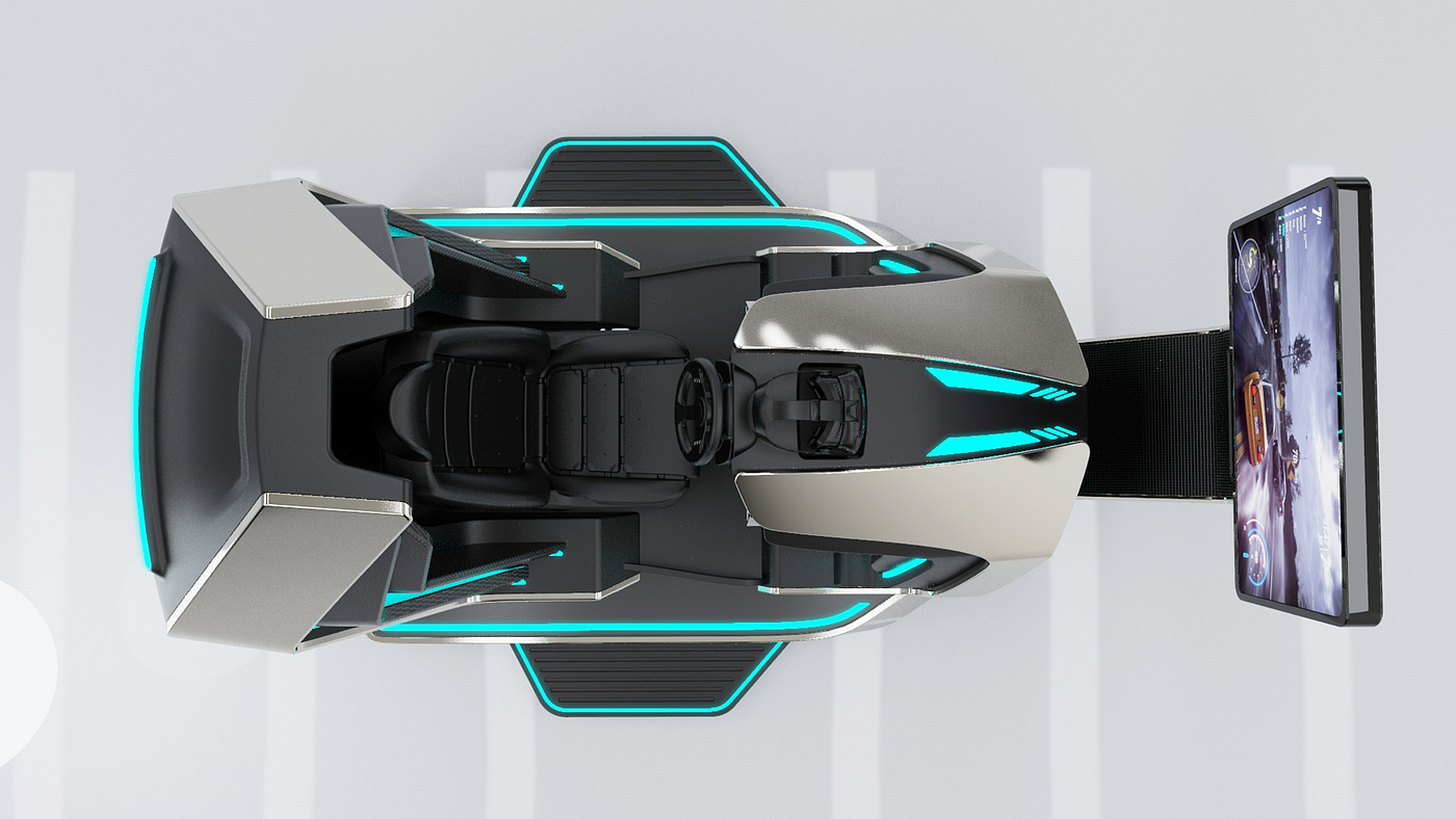 flight simulator，vr，soreal，simulator，industrial design，originality，science fiction，