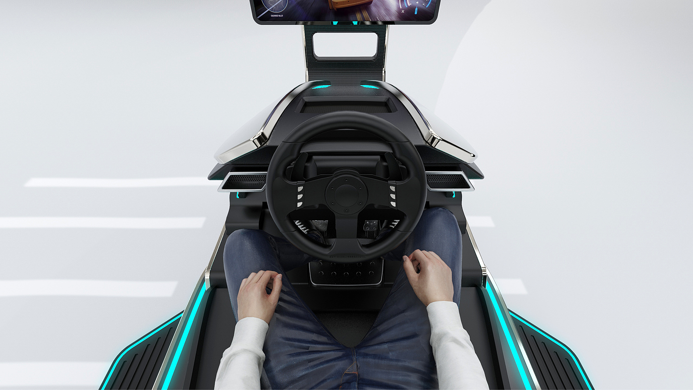 flight simulator，vr，soreal，simulator，industrial design，originality，science fiction，