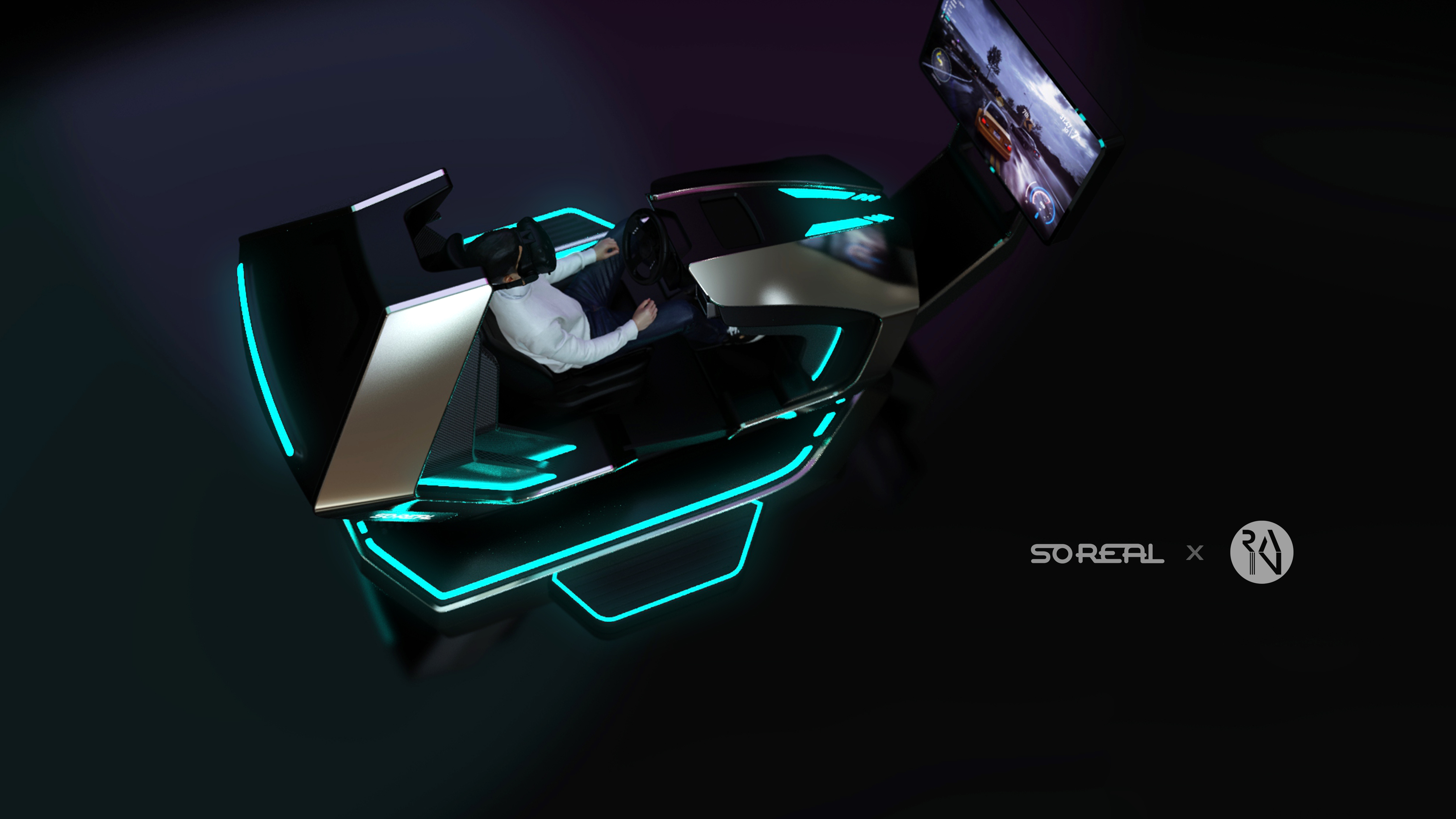 flight simulator，vr，soreal，simulator，industrial design，originality，science fiction，