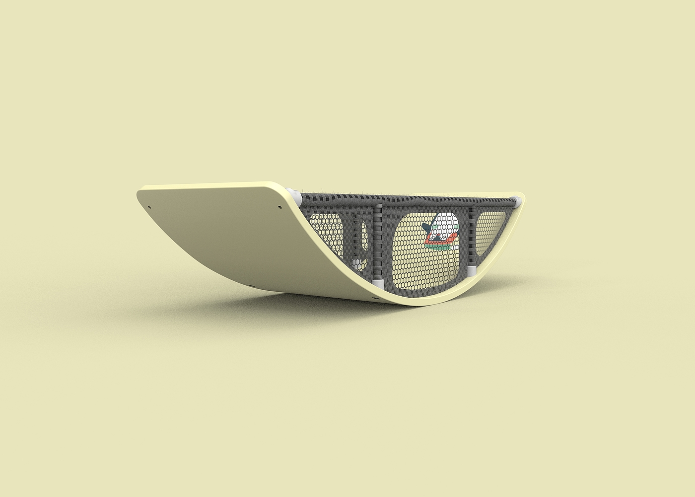 Children's balance board, appearance design, structural design，