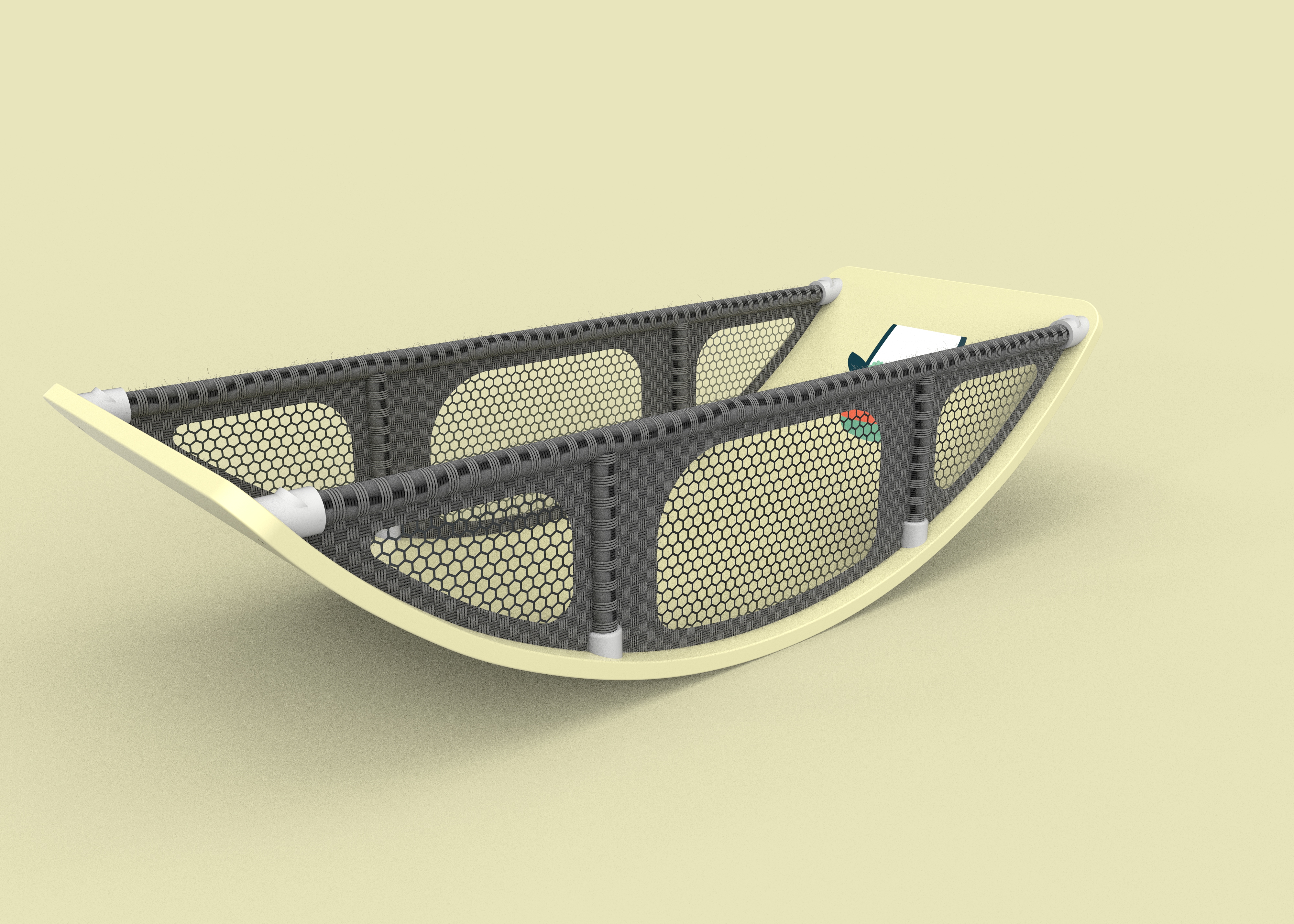 Children's balance board, appearance design, structural design，