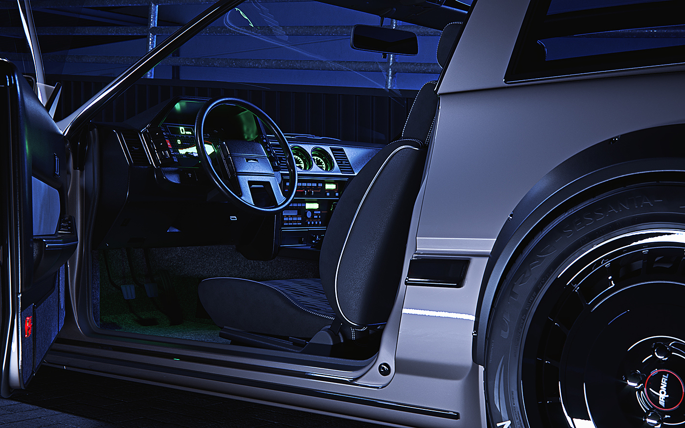 Render，Nissan，Nissan，c4d，Model，