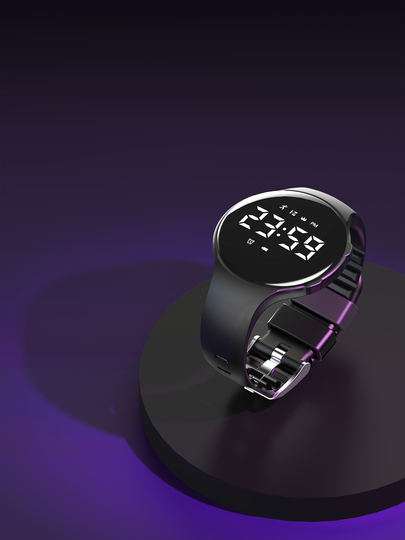 Rendering, scene construction, electronic watch，