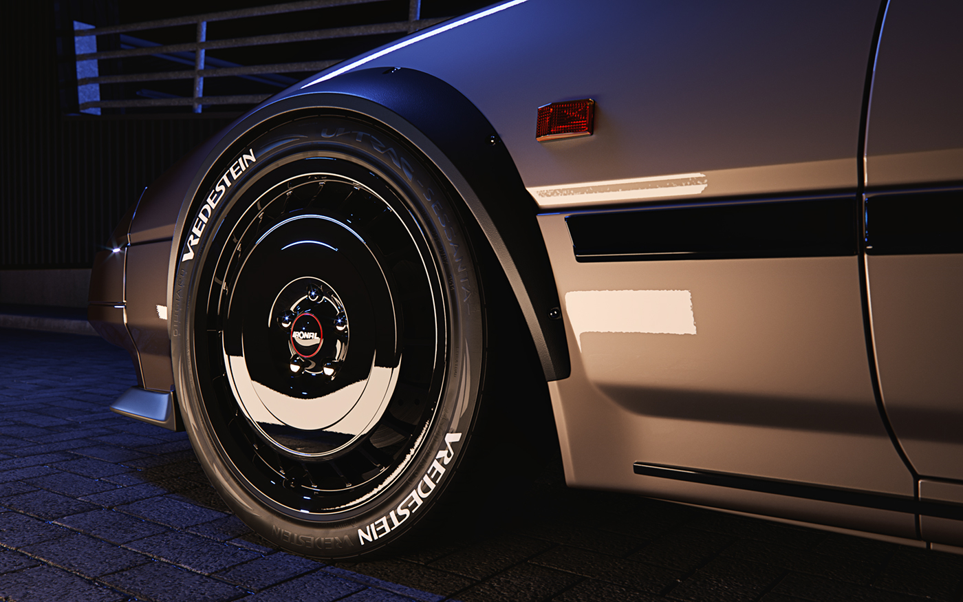 Render，Nissan，Nissan，c4d，Model，