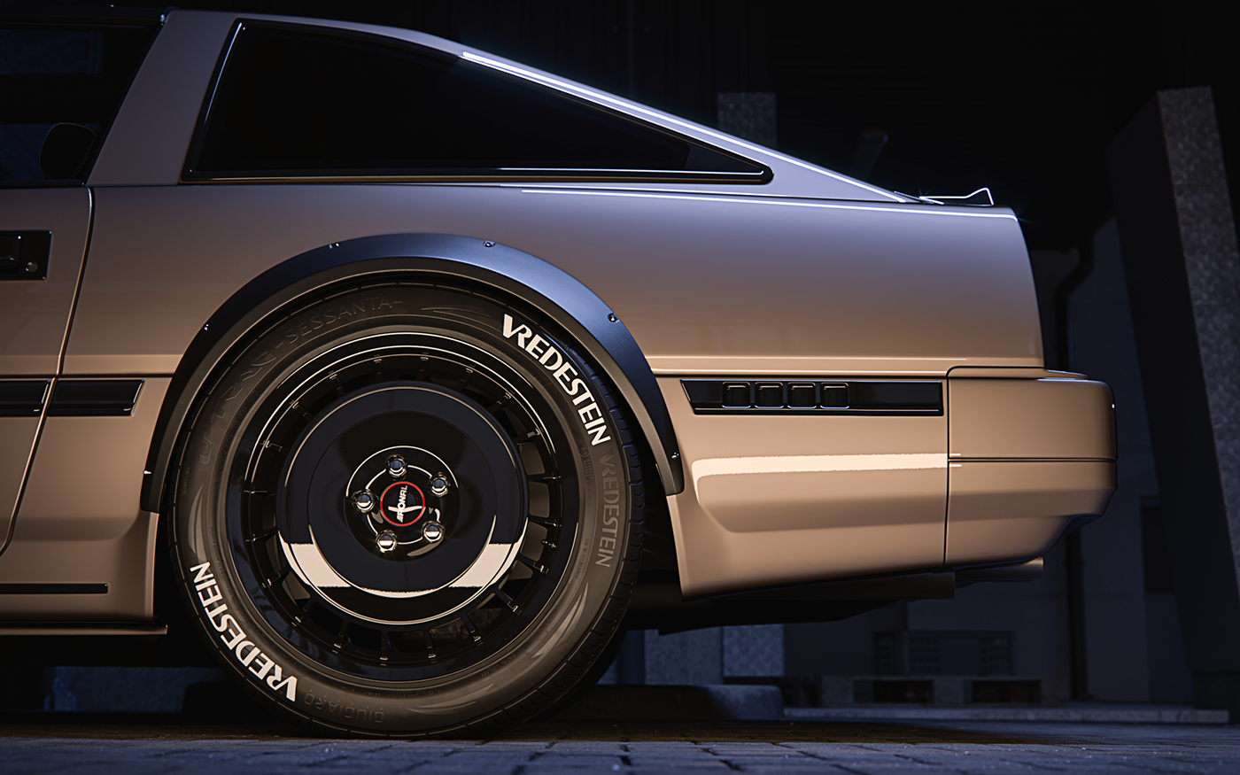 Render，Nissan，Nissan，c4d，Model，