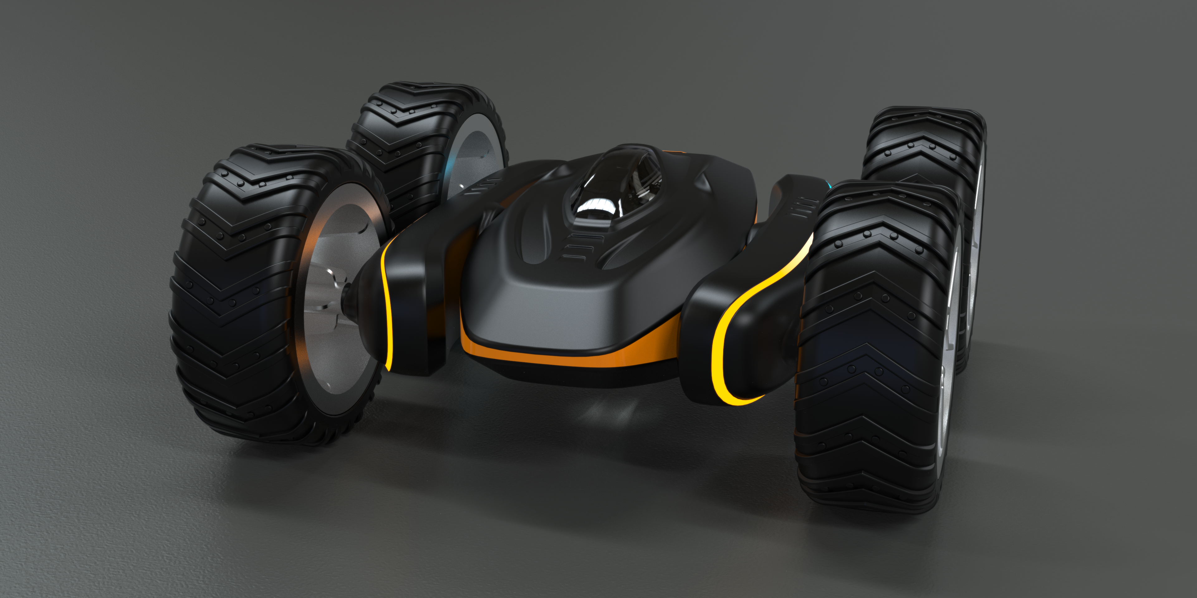 Dump truck，Remote control car，arrangement，streamline，