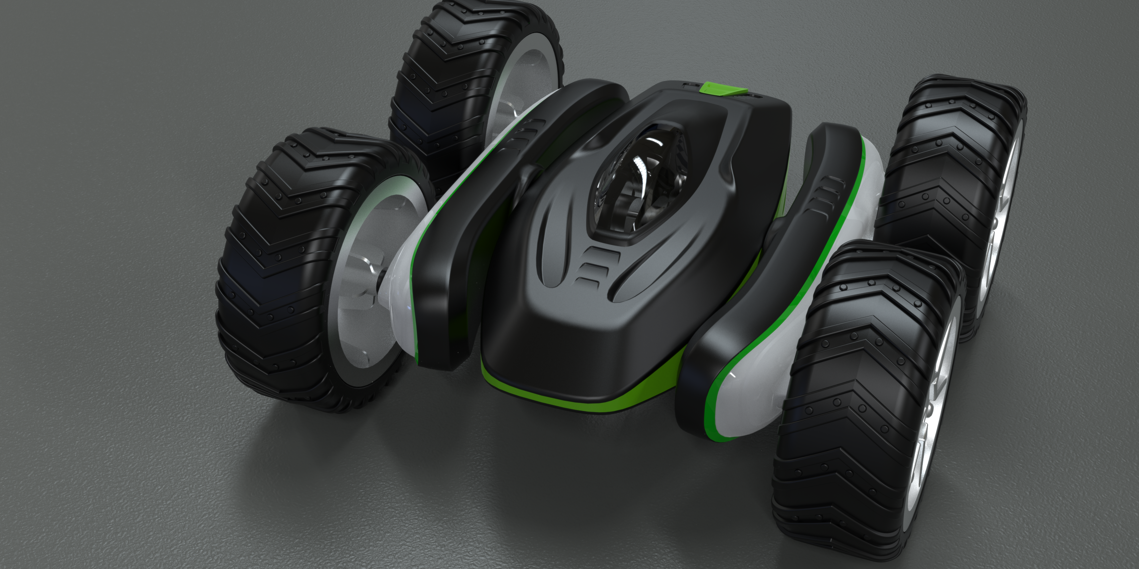 Dump truck，Remote control car，arrangement，streamline，