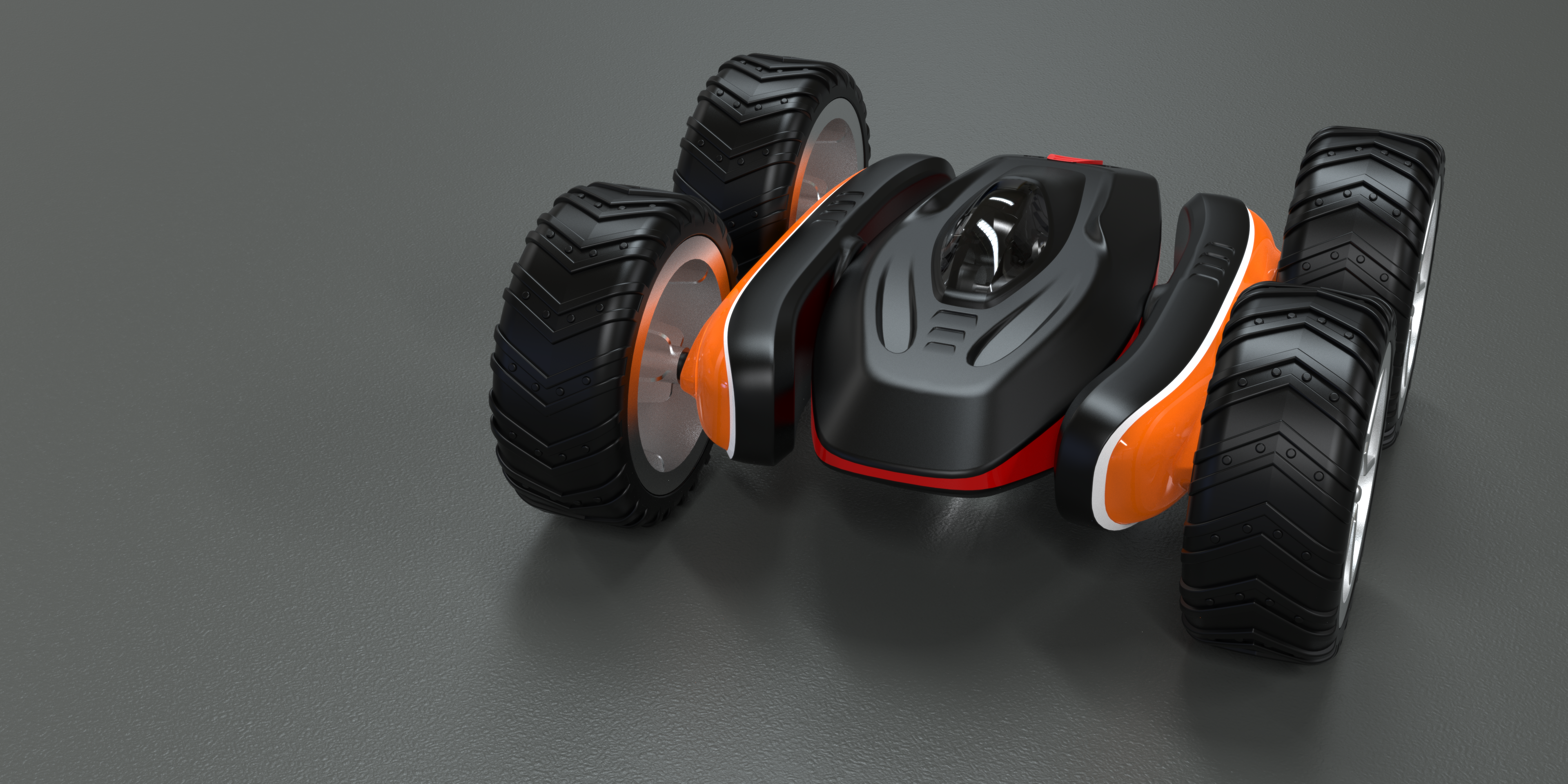 Dump truck，Remote control car，arrangement，streamline，