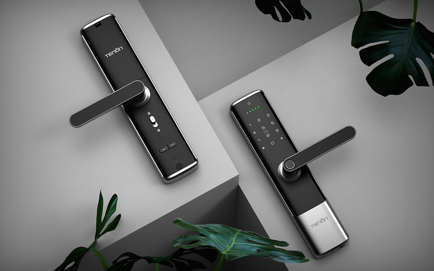 Intelligent lock; Fingerprint lock; Password lock; Asia Pacific Tianneng，