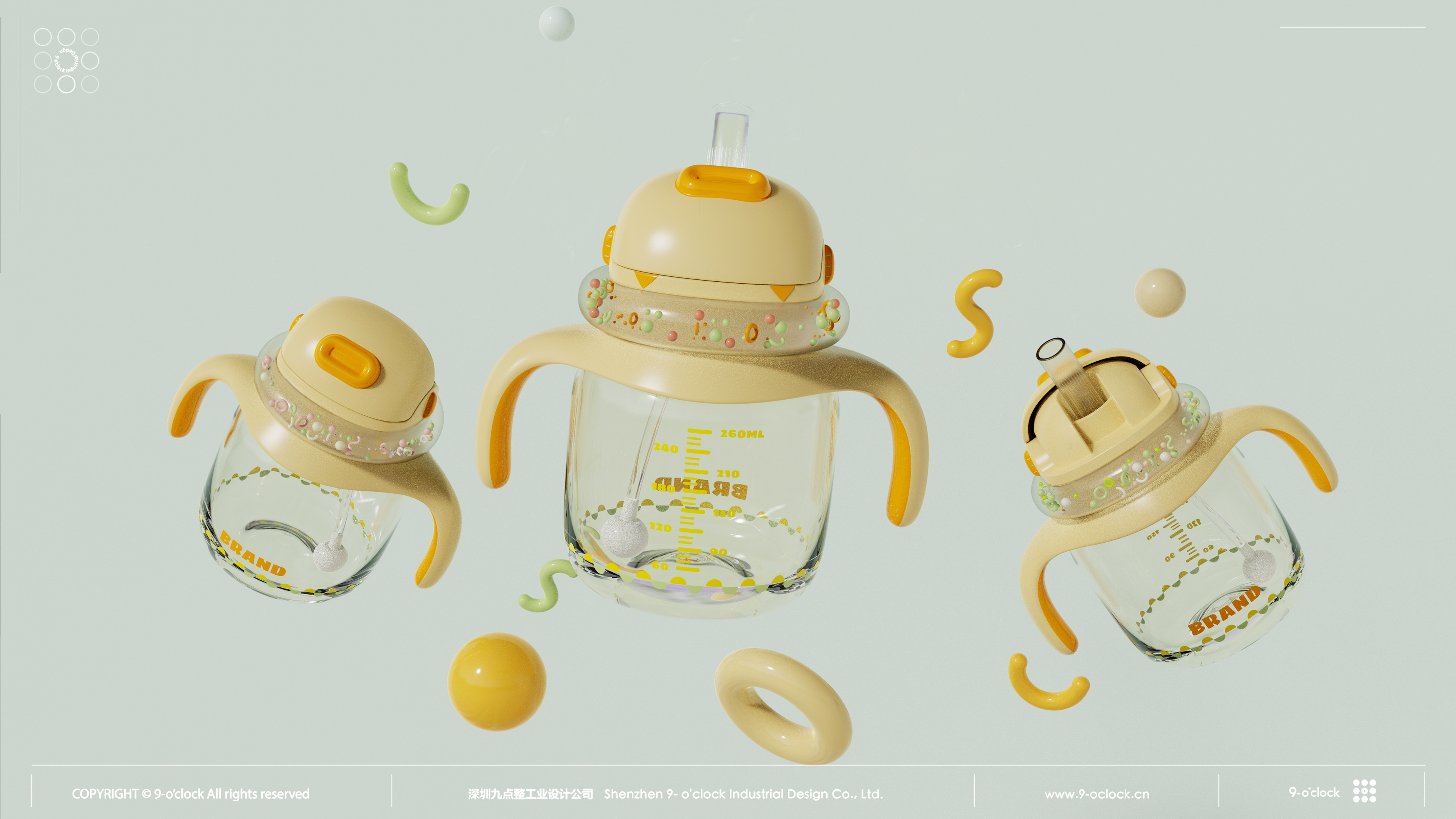 Children's water cup，