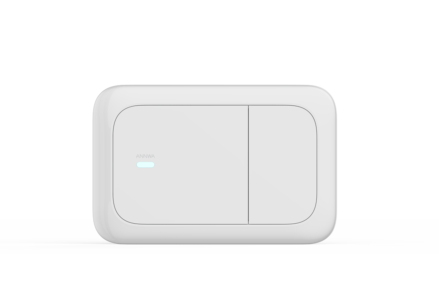 Multifunctional water tank panel, combination of inductive flushing and key flushing，