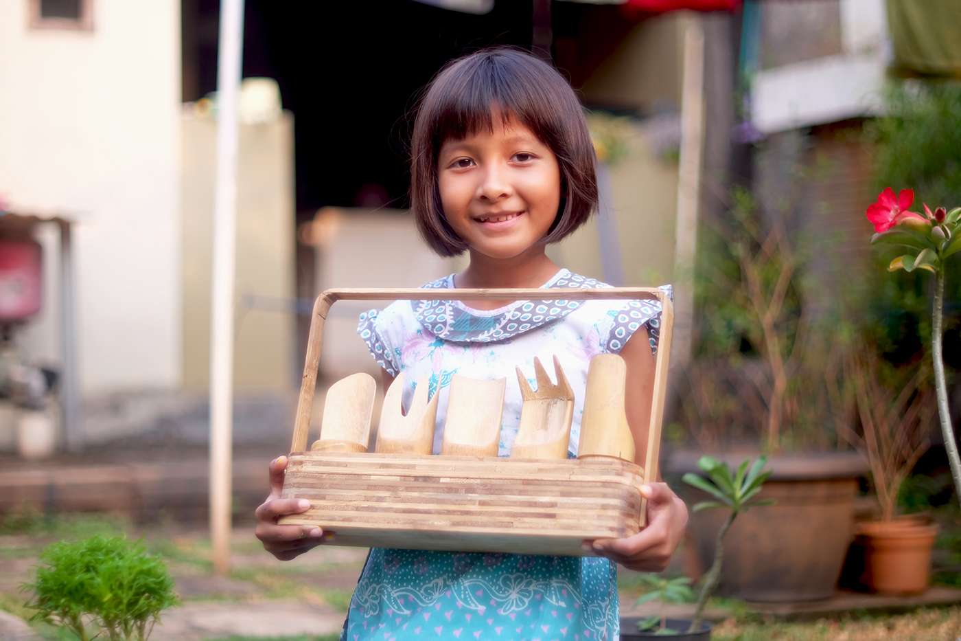 manual，Bamboo products，gardening，tool，children，