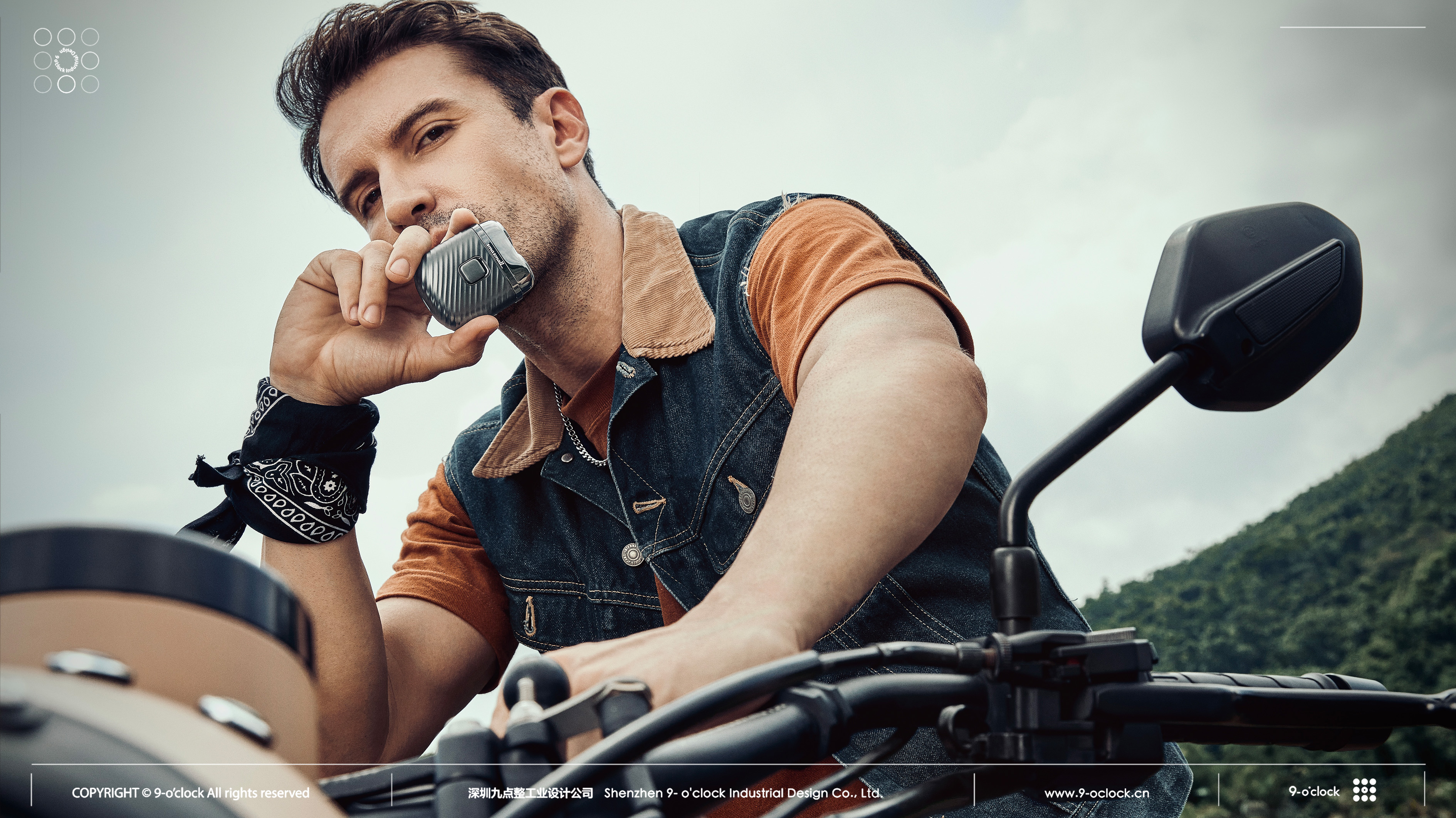 Men's razor，Electric shaver，Boy gifts，Industrial Design，