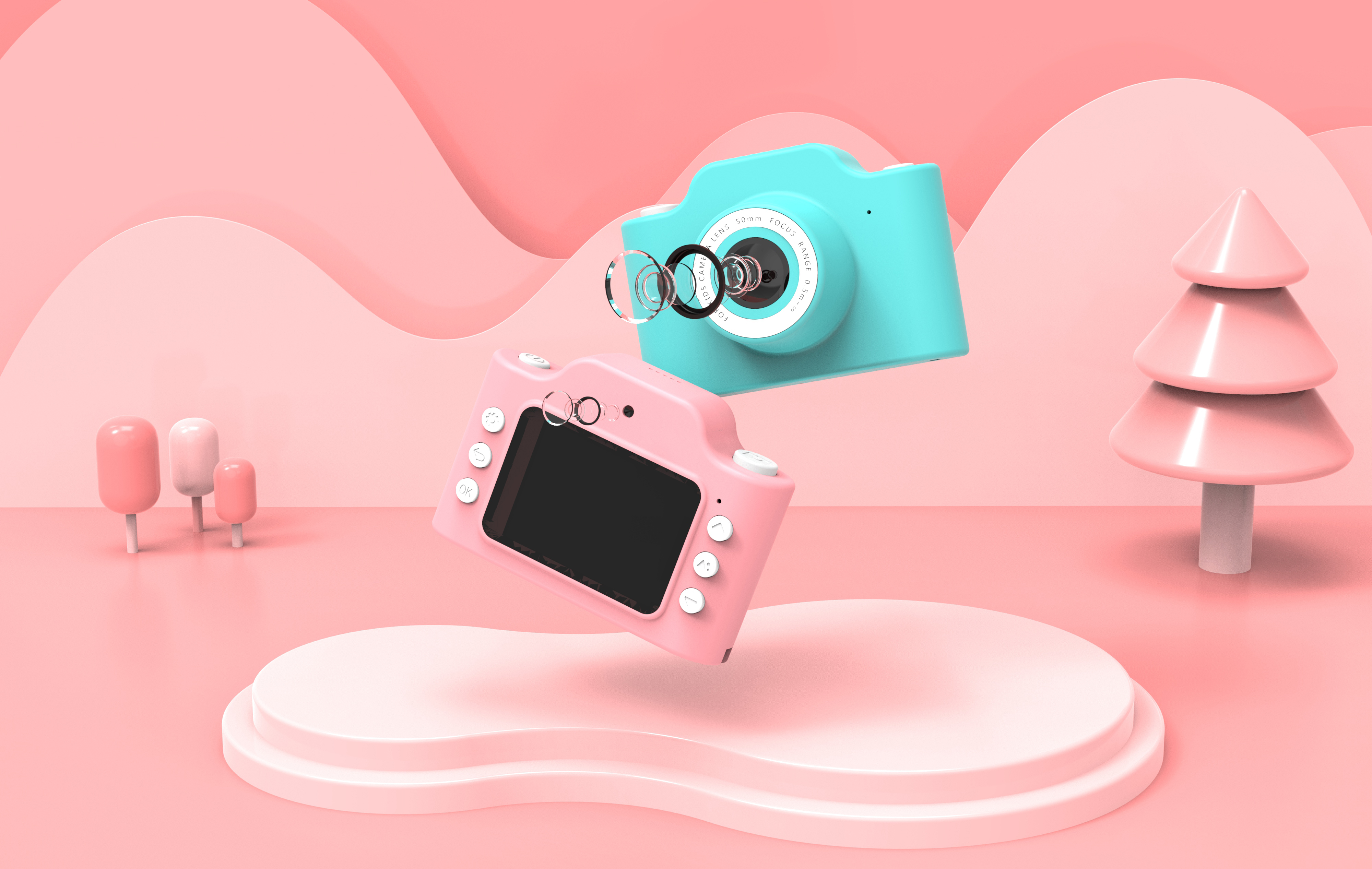 Children's camera，