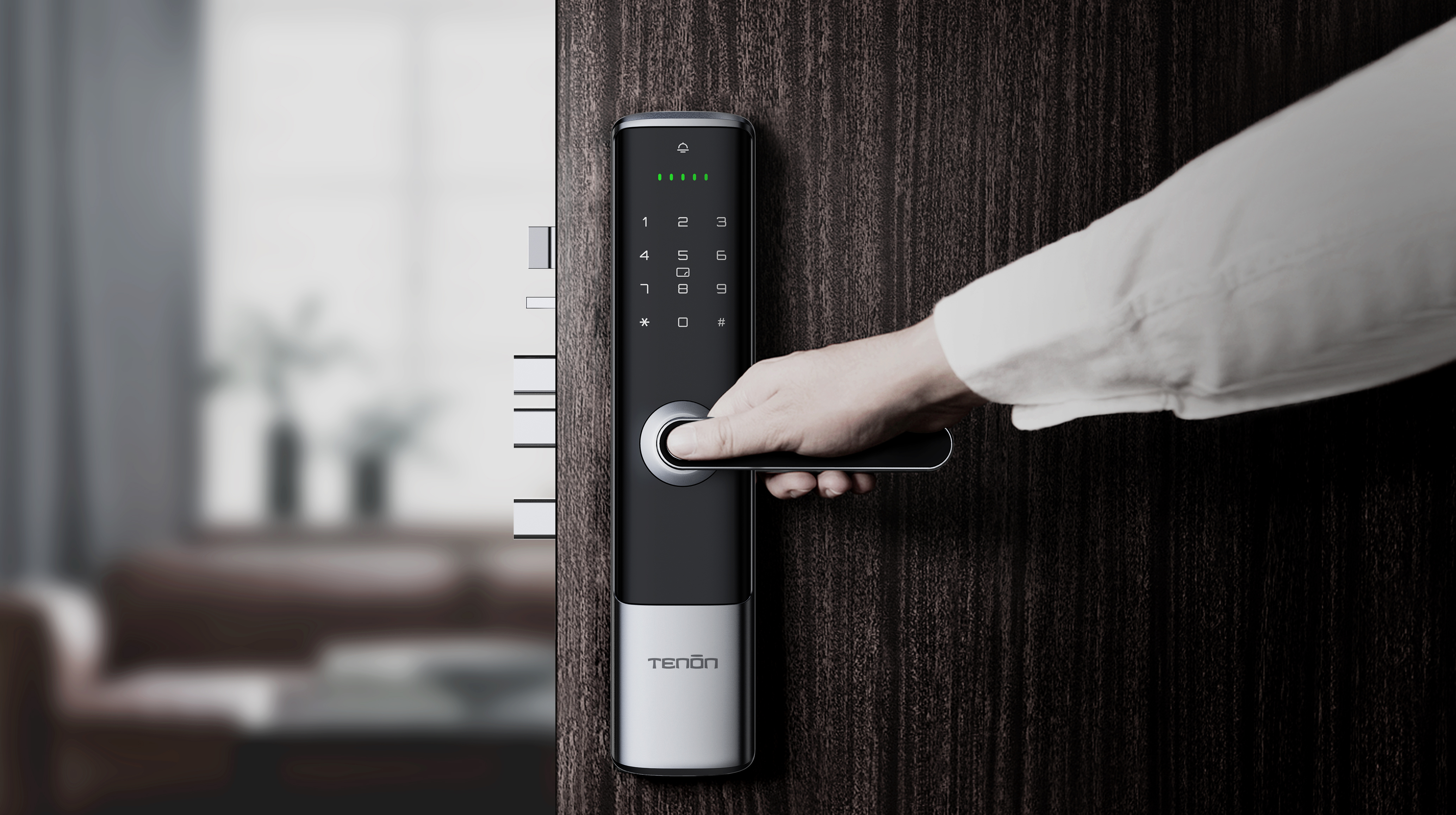 Intelligent lock; Fingerprint lock; Password lock; Asia Pacific Tianneng，