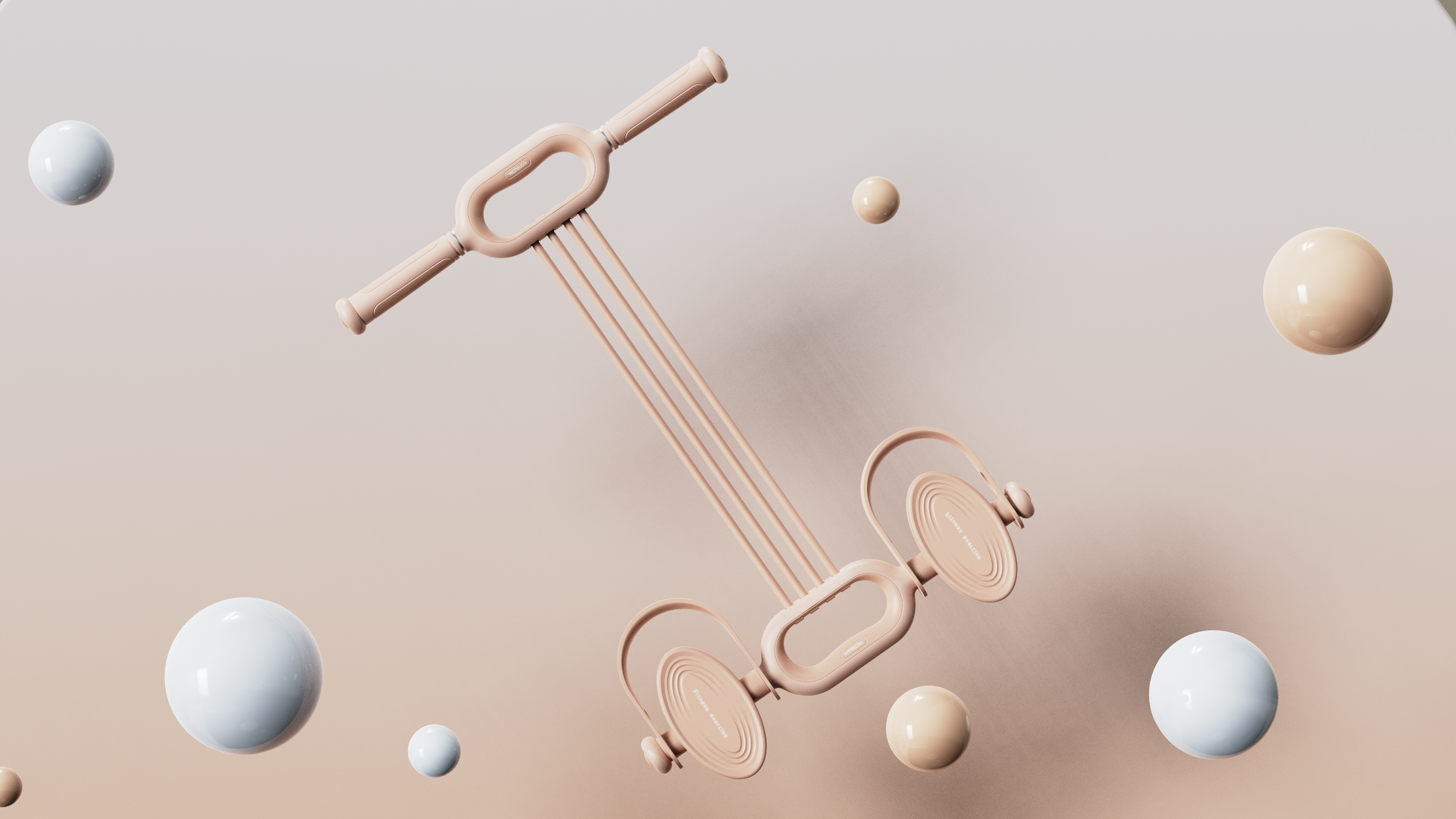 Pedal puller, chest expander, exercise artifact，