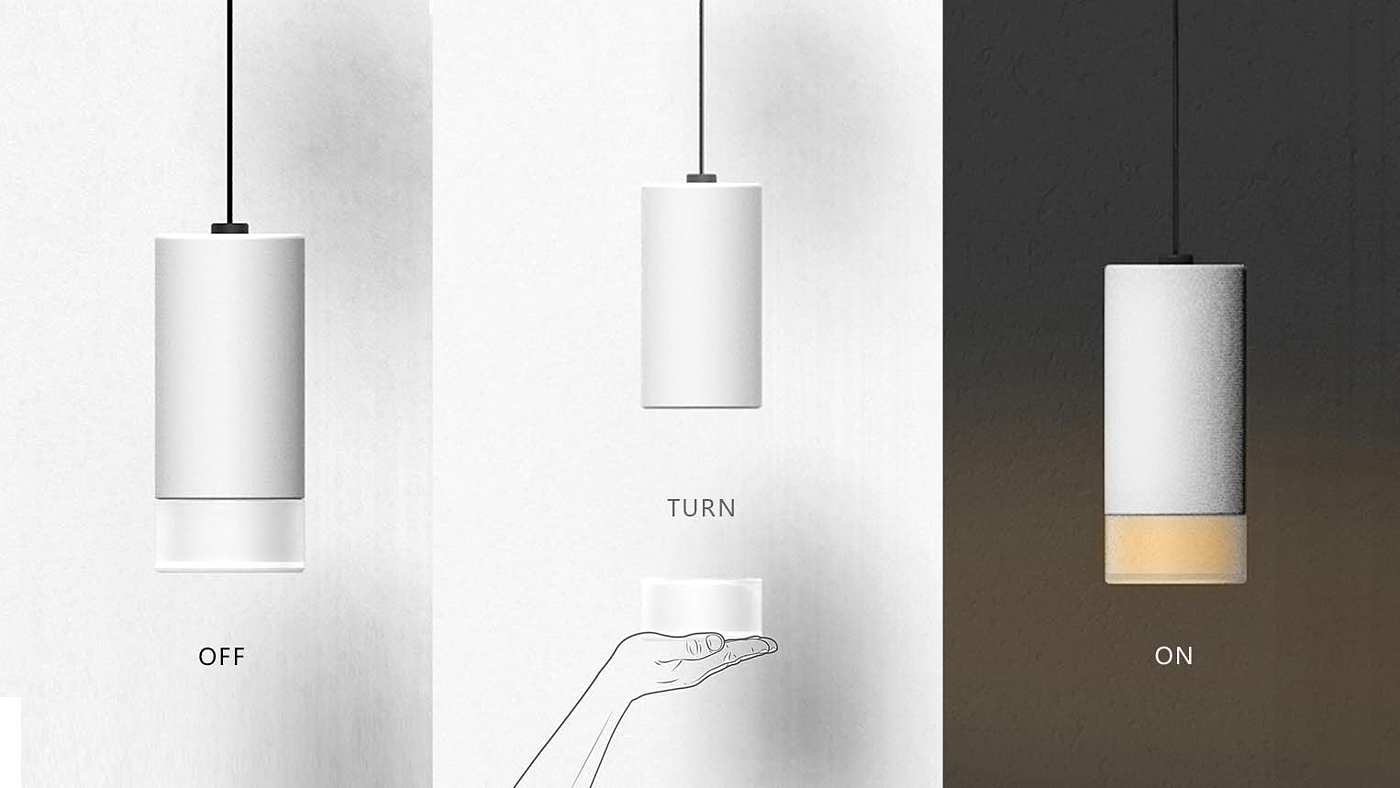 Magnetic suction, lamp，