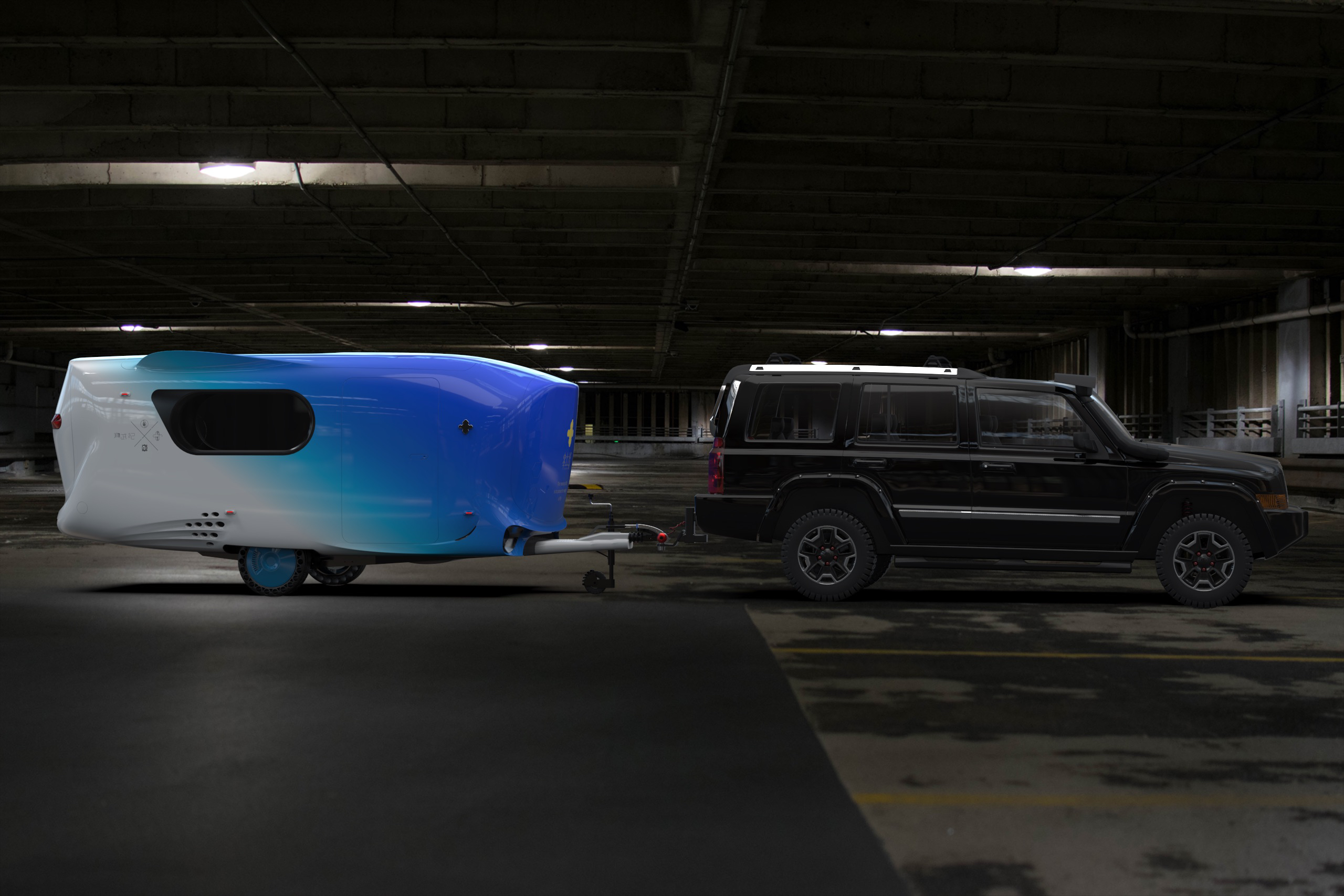 Touring car，Travel，outdoors，camping，Camp，Red dot award，traffic，vehicle，