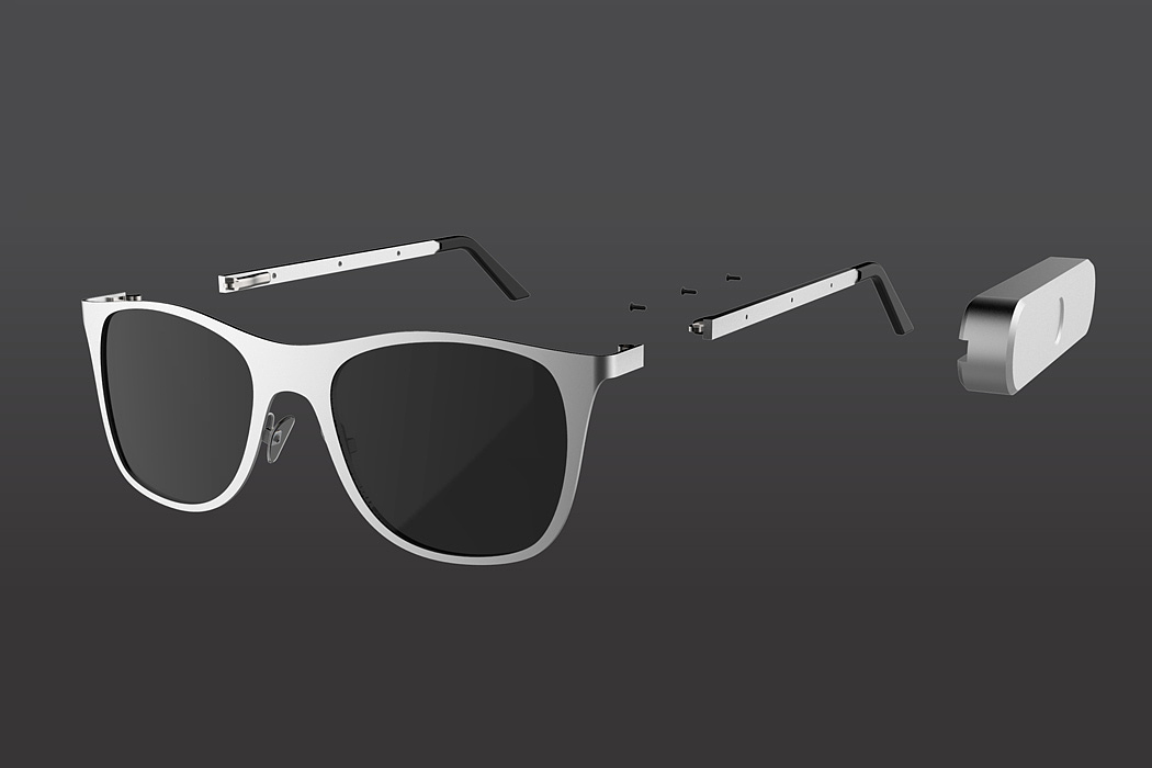 Smart / GPS navigation / blind / Sunglasses，