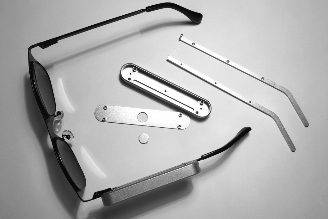 Smart / GPS navigation / blind / Sunglasses，