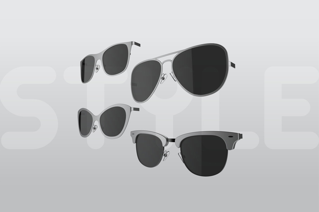 Smart / GPS navigation / blind / Sunglasses，