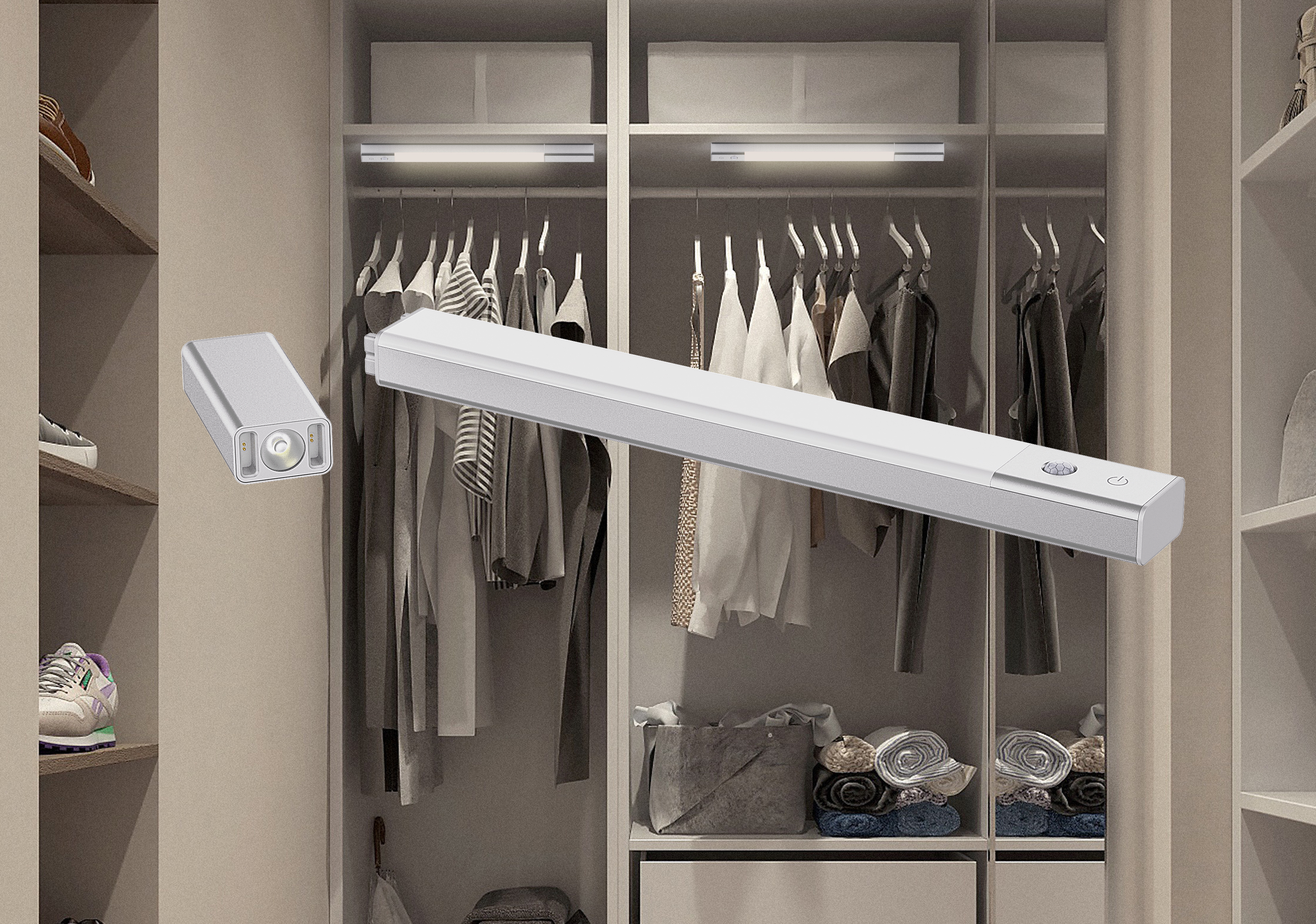 Multifunctional cabinet lamp，