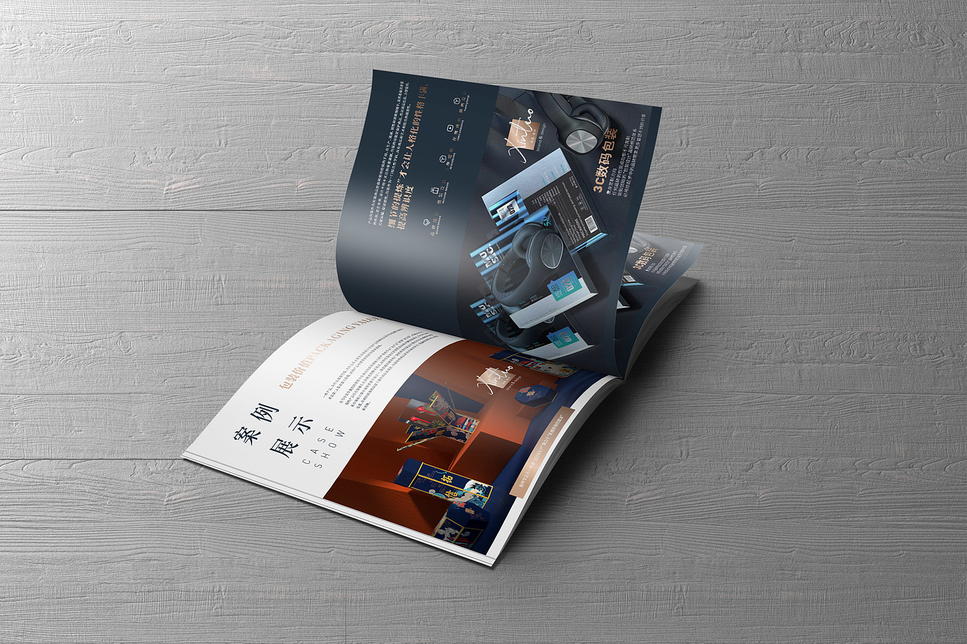 Brochure Design ，electronic product，Visual design，Layout design，visual effect，Simplicity，Album layout，